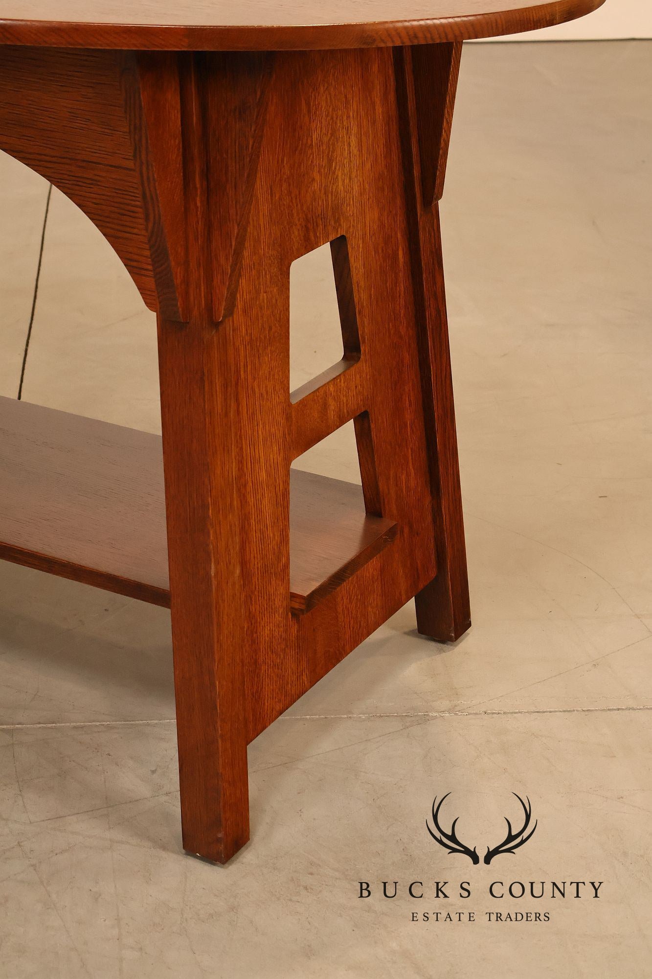 Stickley Mission Collection Oak Limbert Library Table