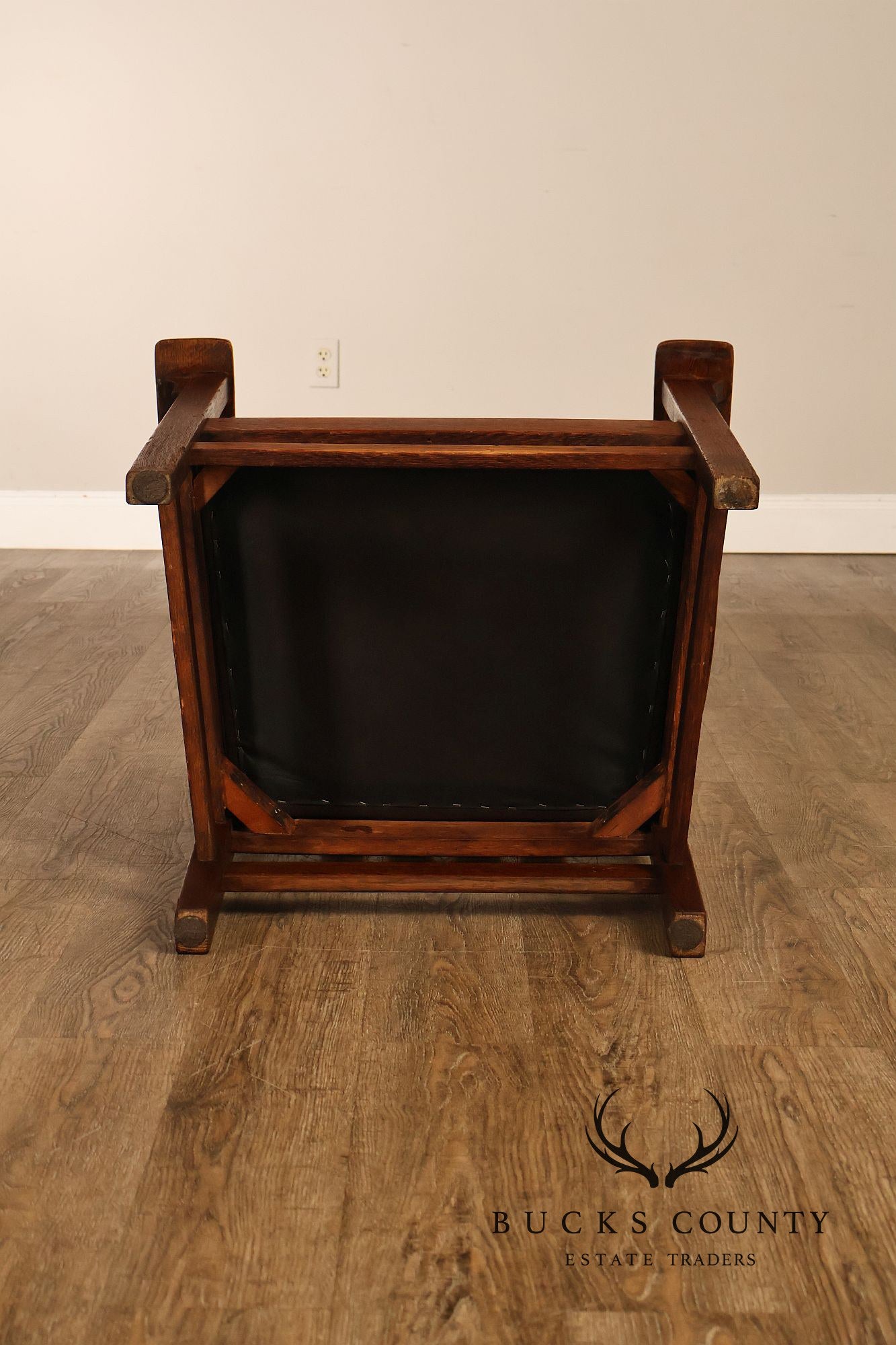 Antique Mission Quarter Sawn Oak Armchair