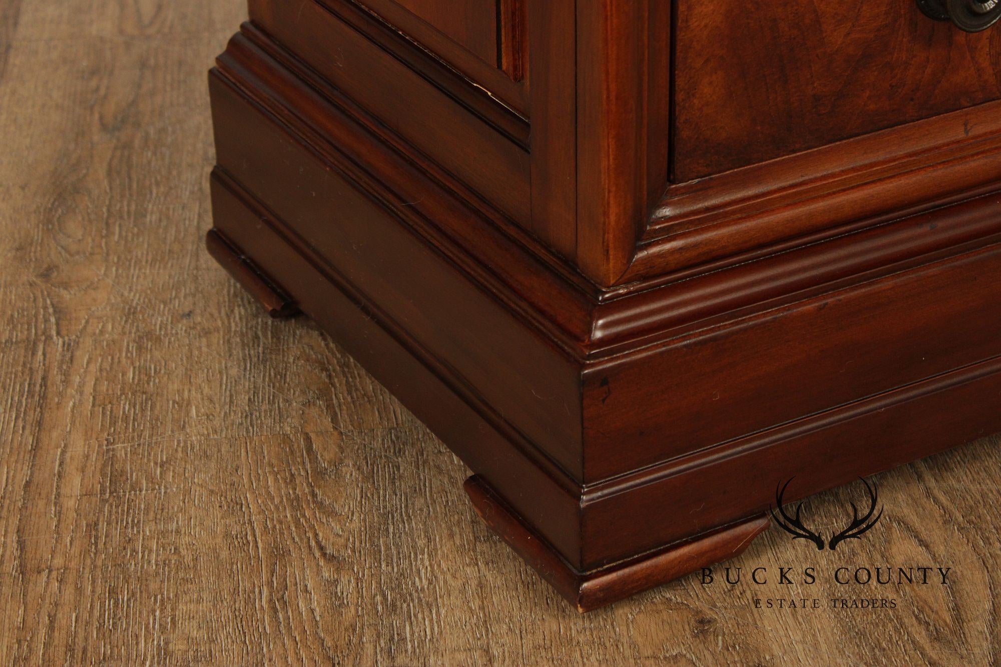 Ethan Allen Louis Philippe Style 'Fisher' Marble Top Chest