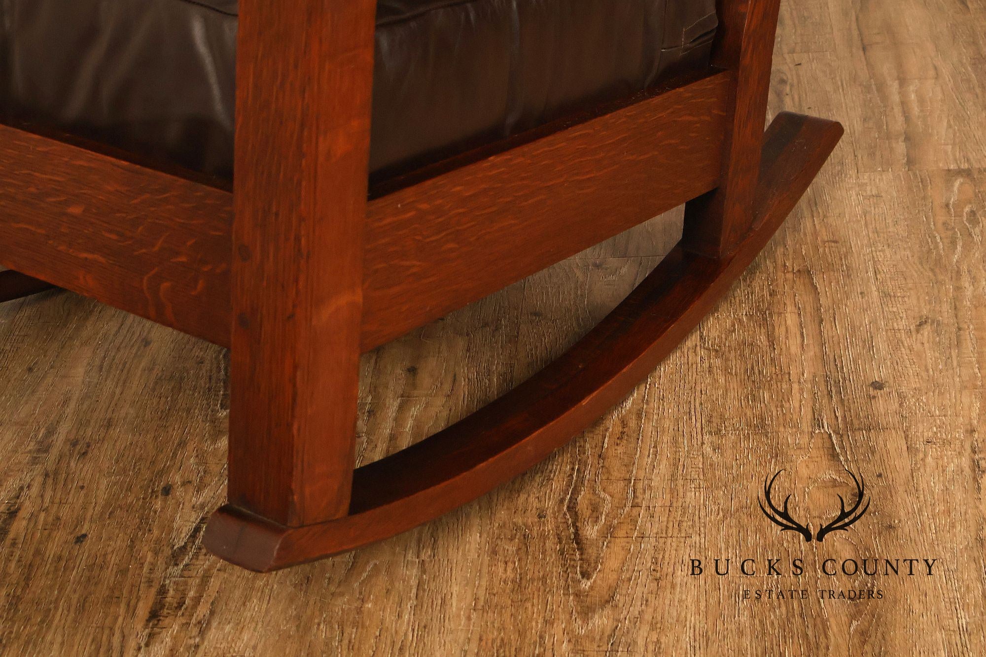 Limbert Antique Arts and Crafts Mission Oak Rocker
