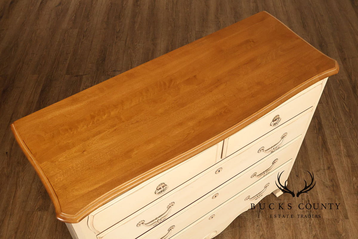 Ethan Allen 'Country French' Painted Chest of Drawers