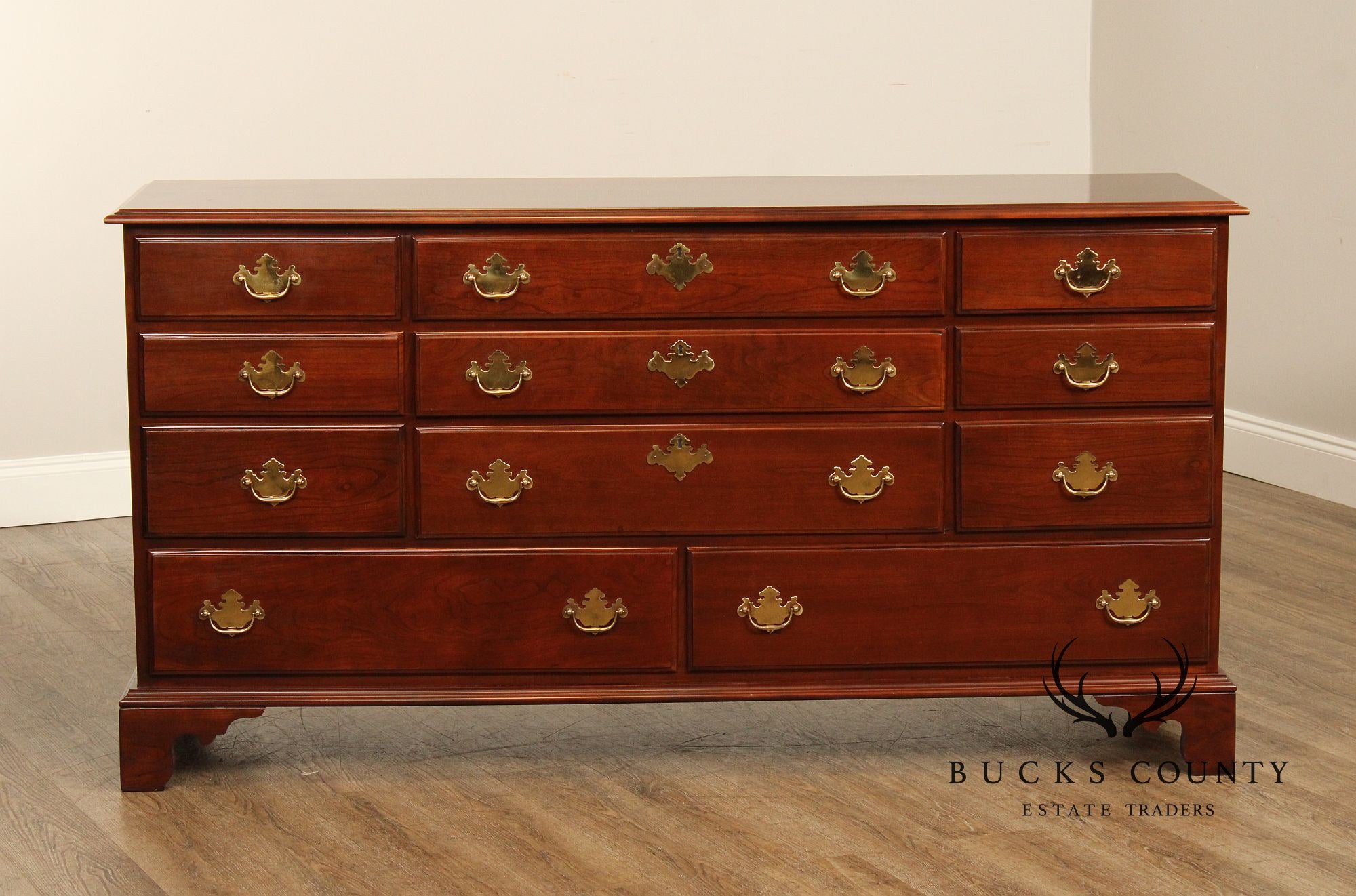 Harden Chippendale Style Cherry Chest of Drawers