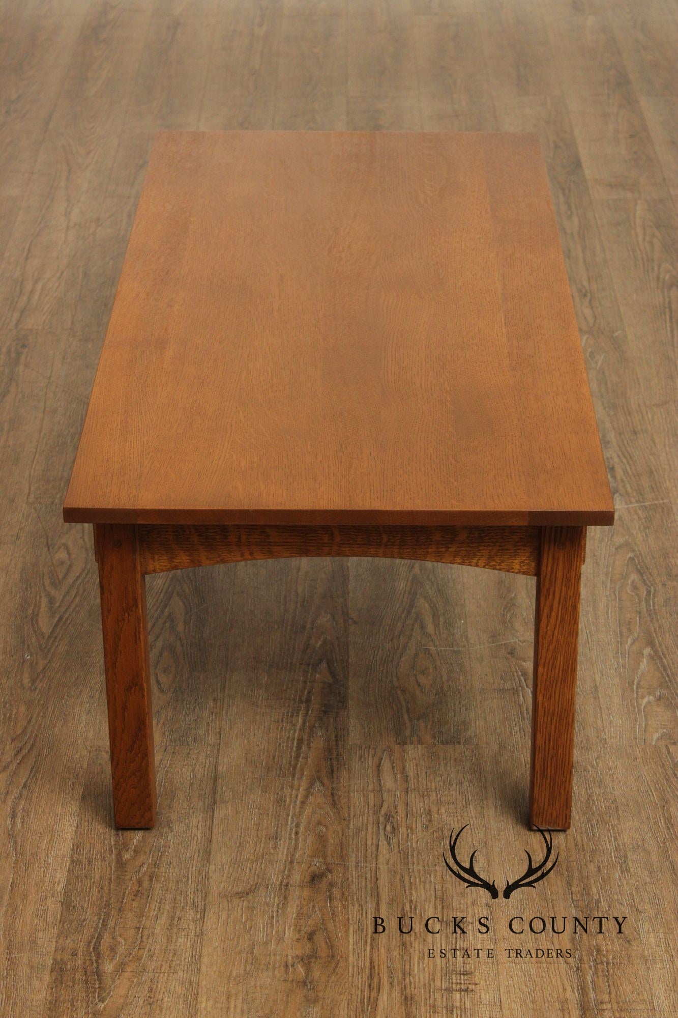 Stickley Mission Collection Oak Coffee Table