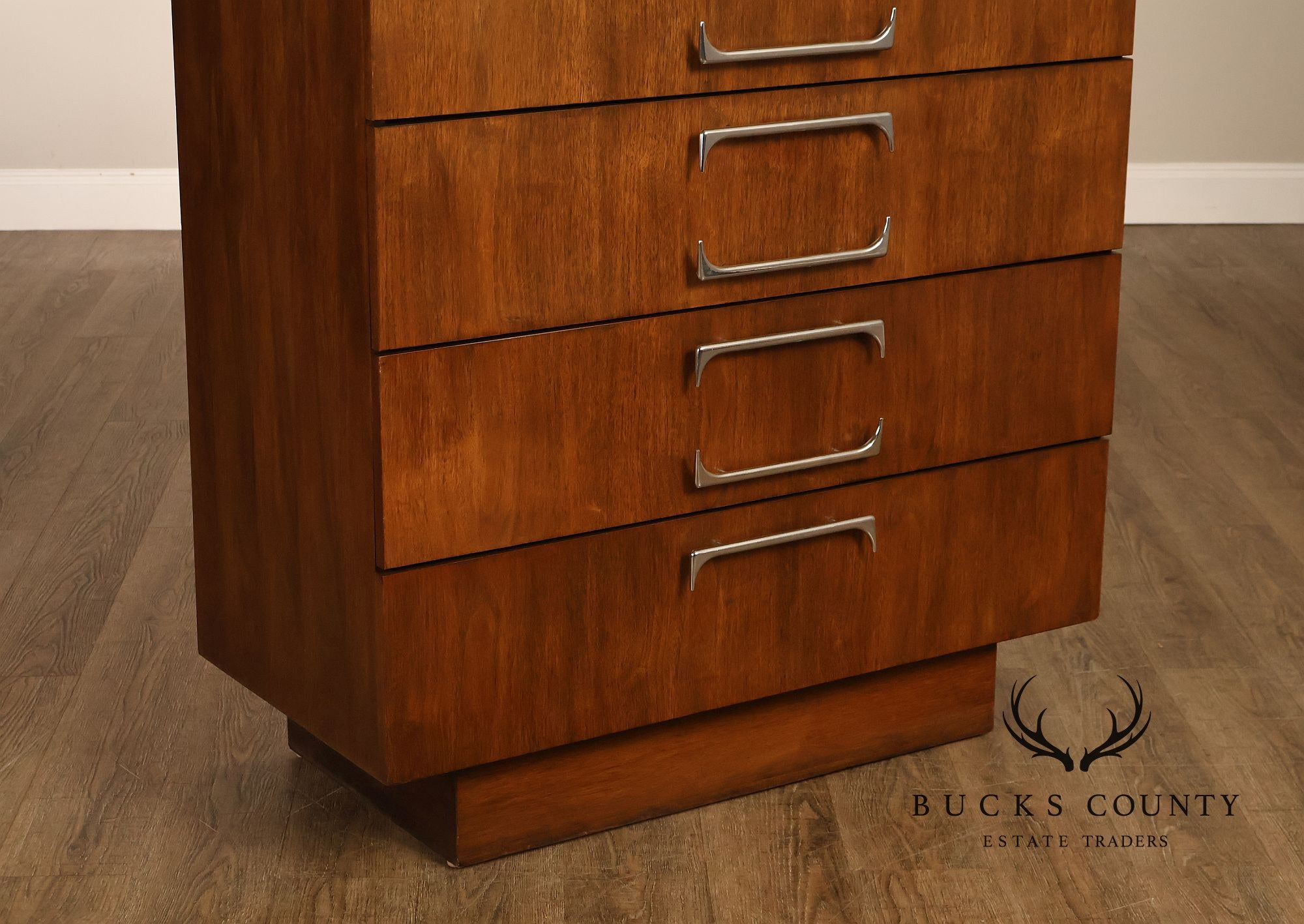 Adrian Pearsall For Craft Associates Mid Century Modern Walnut High Chest