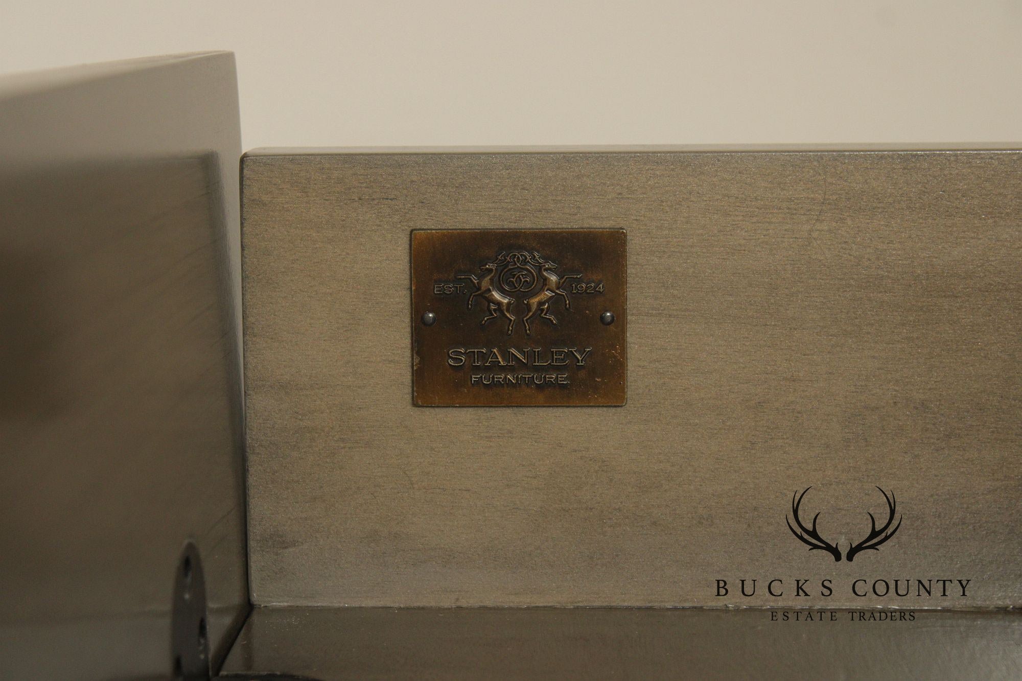 Stanley Furniture Mulholland Collection Gray Media Chest