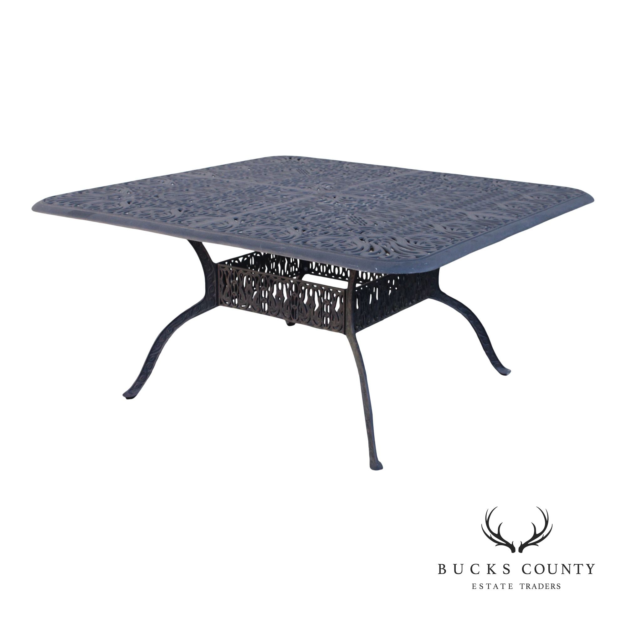 Hanamint Cast Aluminum 'Turin' Outdoor Dining Table