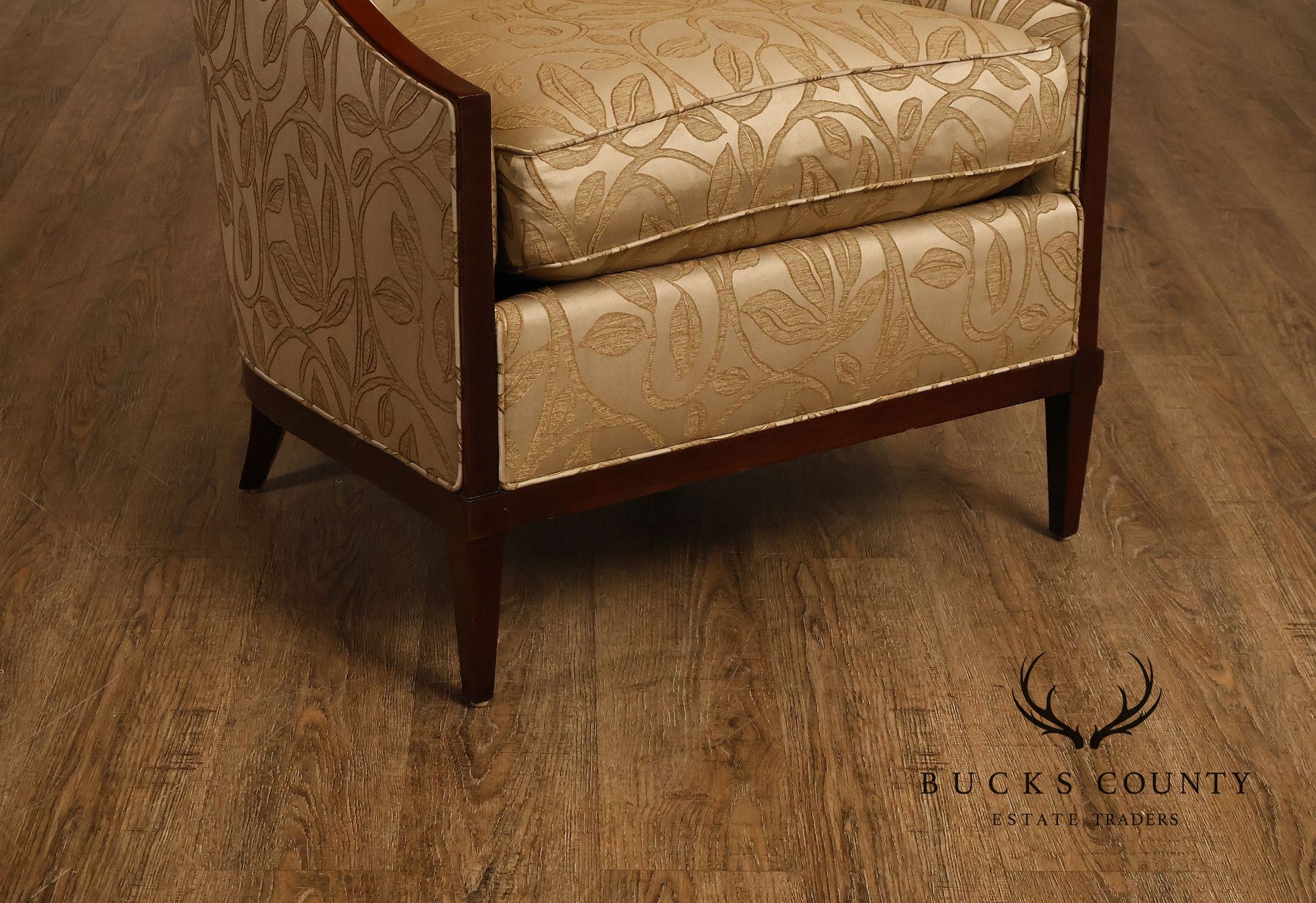 John Widdicomb High Back Upholstered Lounge Chair