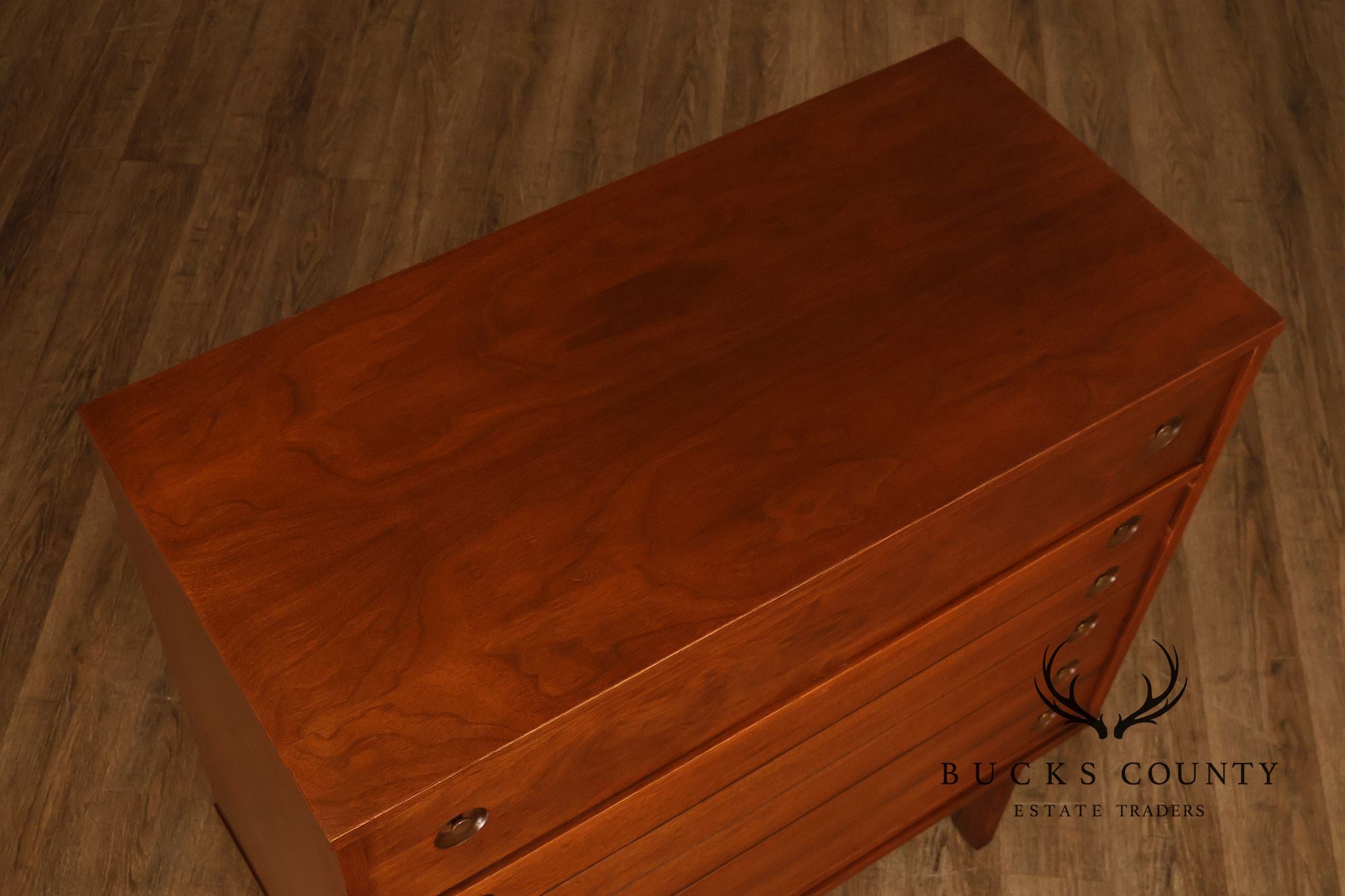 Mid Century Modern Walnut Chest of Drawers