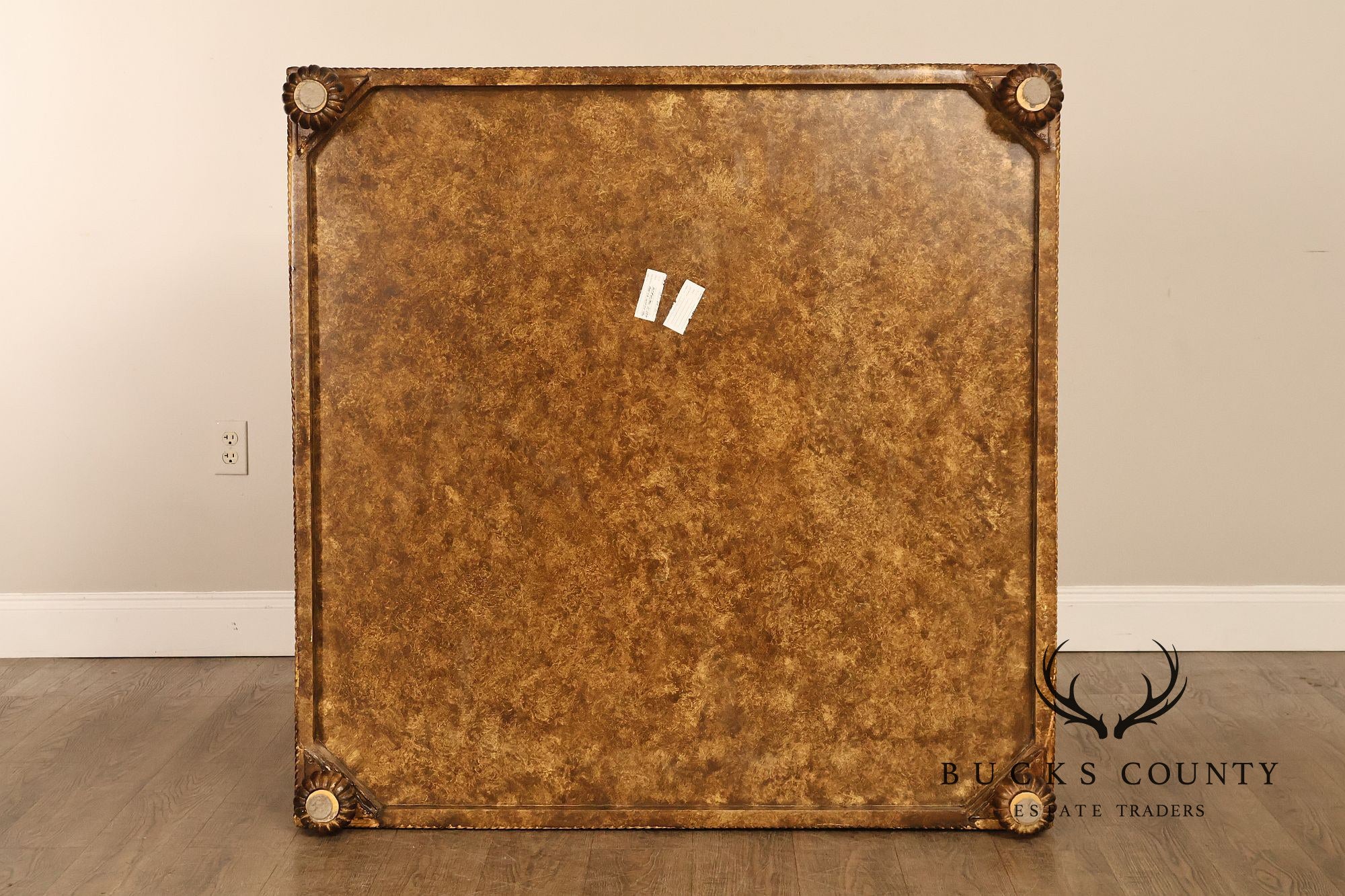 Pulaski 'Espaigne' Large Square Old World Map Storage Coffee Table