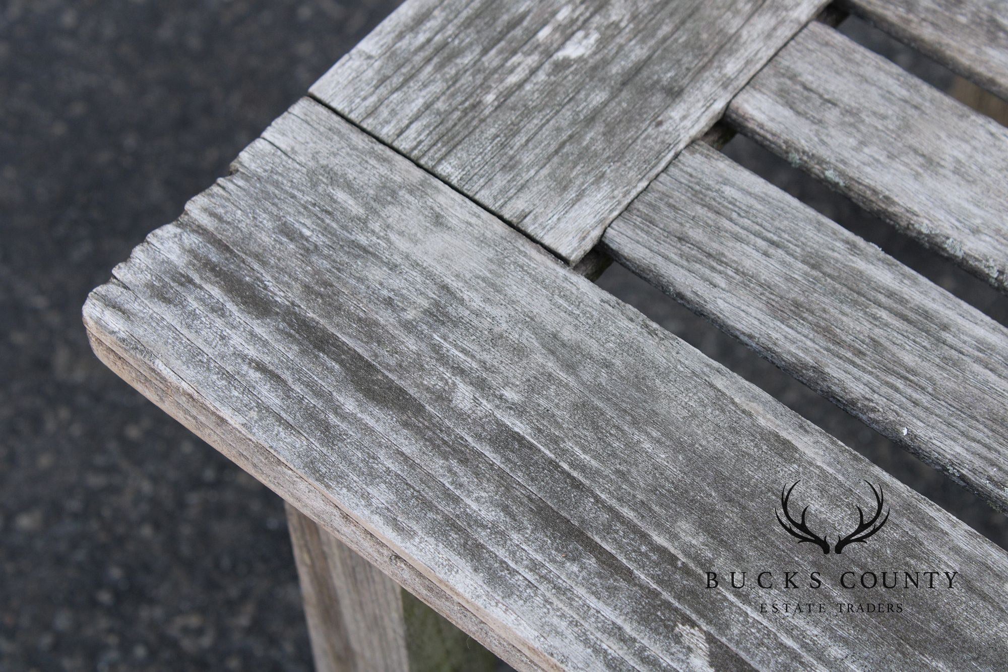 Smith & Hawken Teak Patio End Table