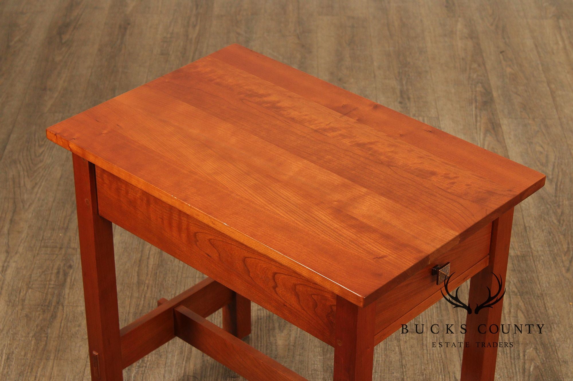 Stickley Mission Collection Cherry End Table with Drawer