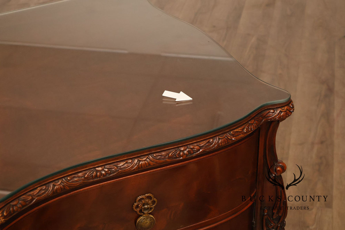 Batesville 1930s Carved Mahogany Sideboard Buffet