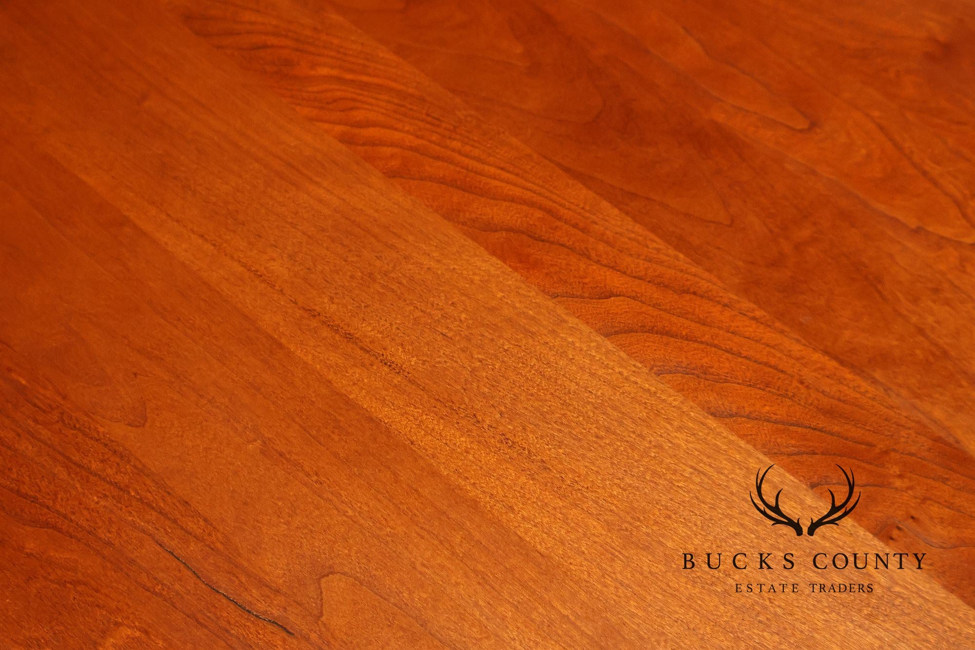 Frederick Duckloe Solid Cherry Expandable Dining Table