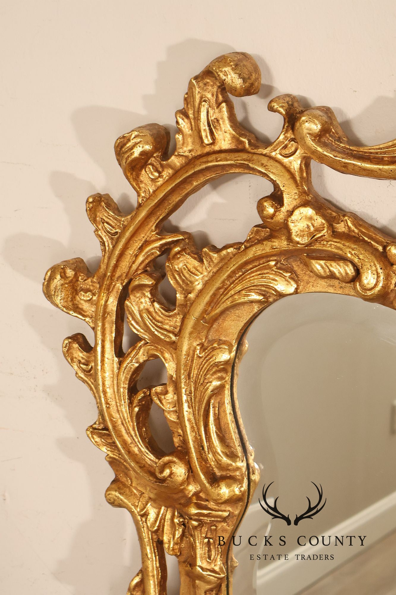 Friedman Brothers Large Giltwood Wall Mirror