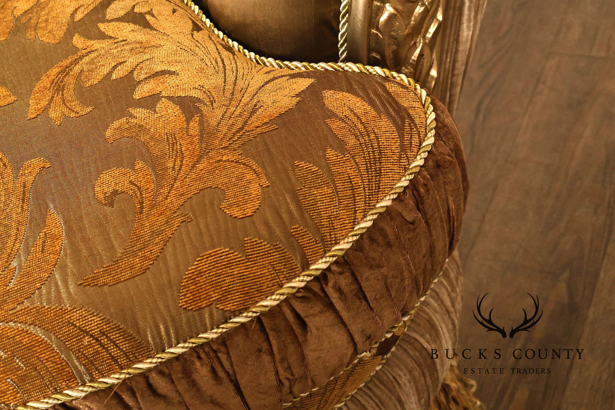 Italian Renaissance Style Upholstered Sofa