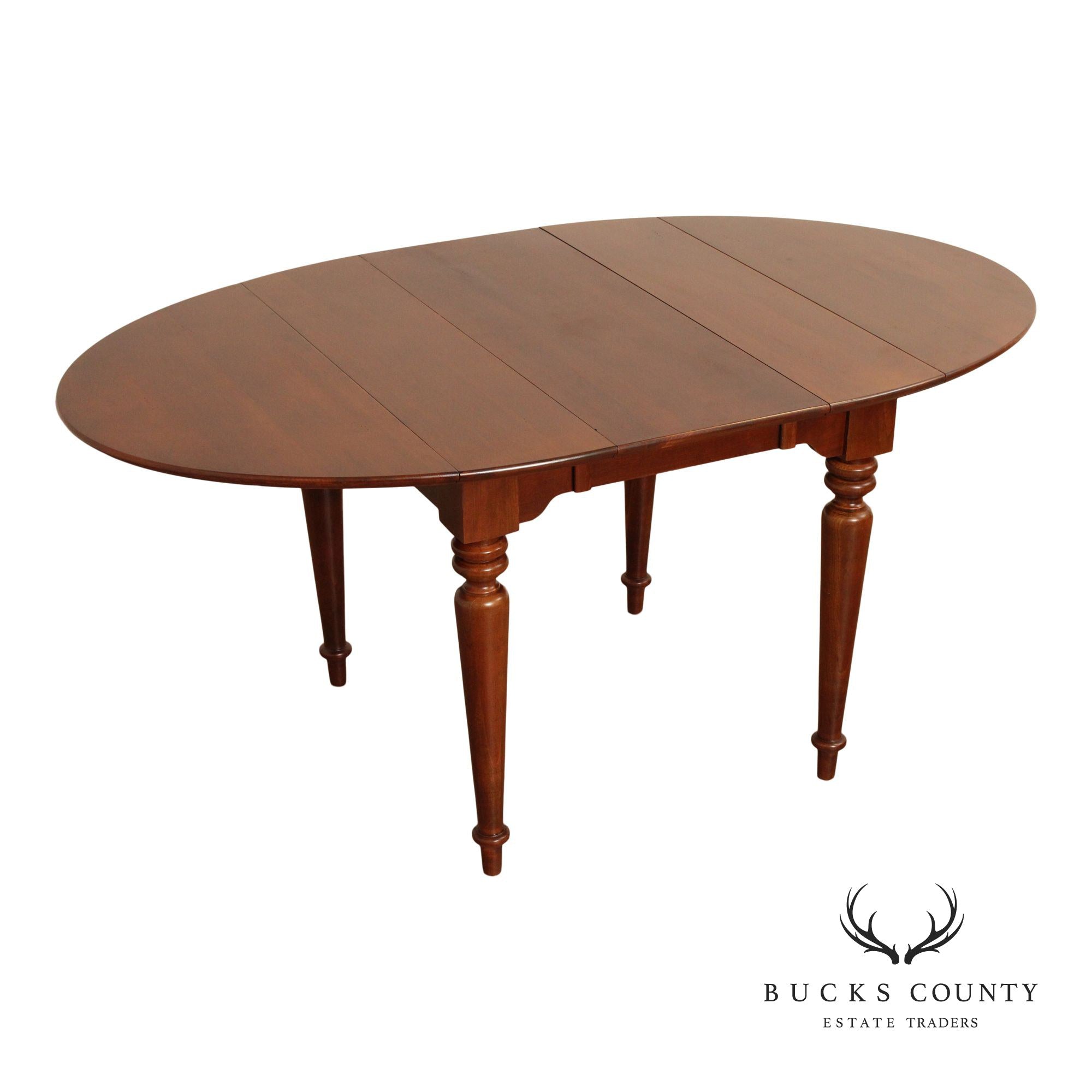 Kincaid Furniture Cherry Drop-Leaf Dining Table