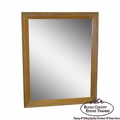 Brandt Ranch Oak Rustic Rectangular Wall Mirror