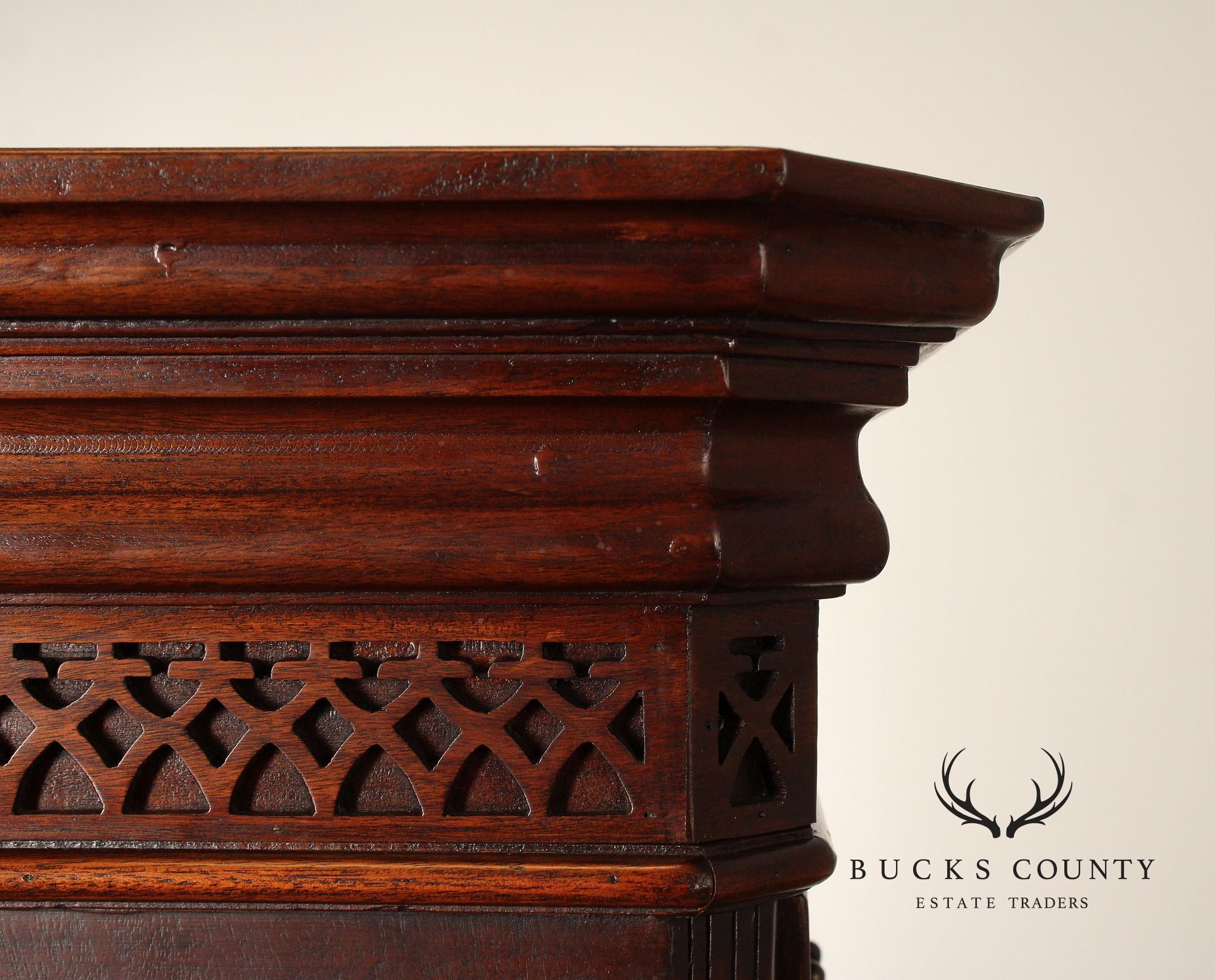 Georgian Style Mahogany Tall Chest