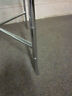 Hollywood Regency Chrome & Smoked Glass Side Table