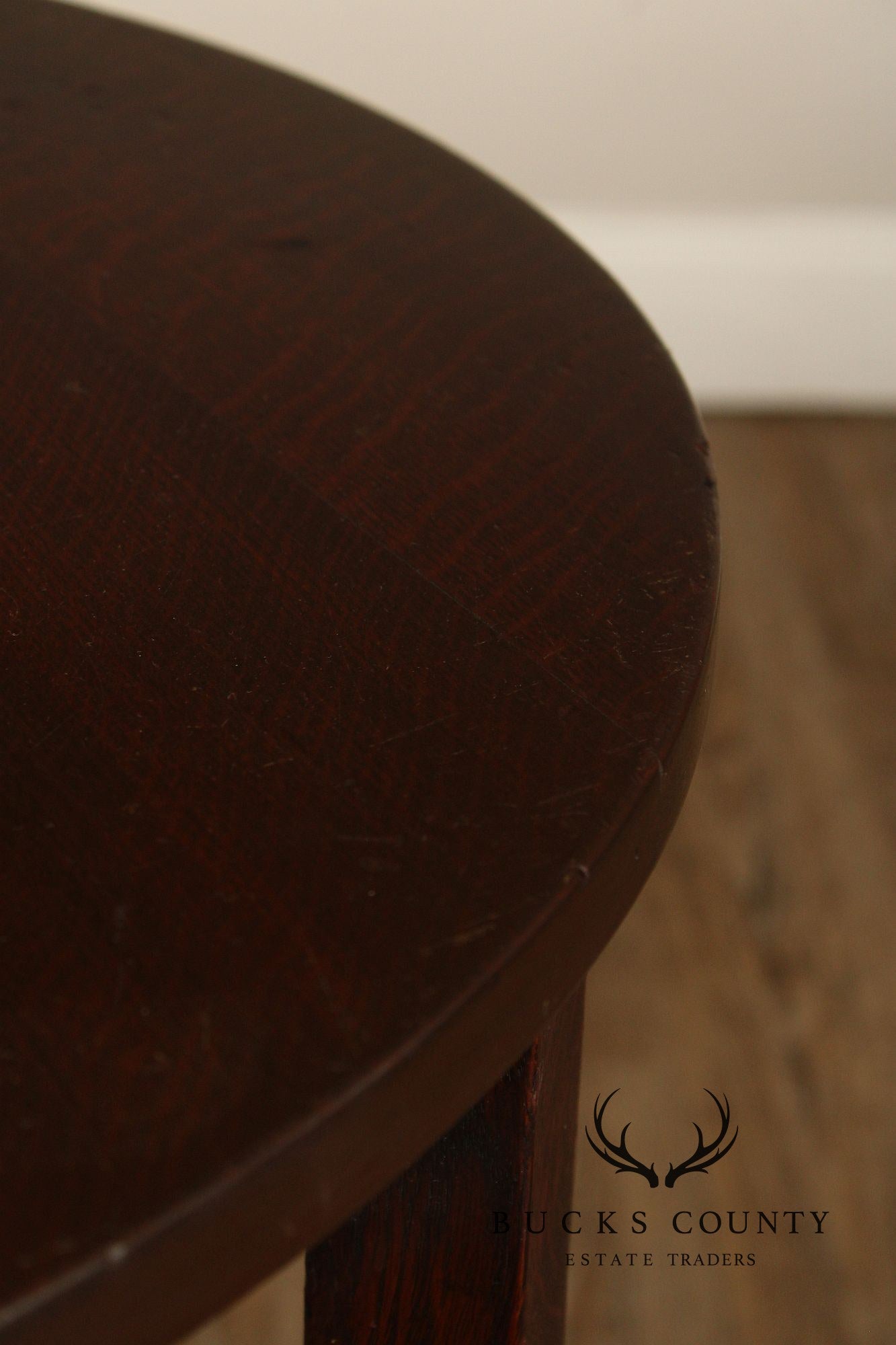 Antique Stickley Brothers Mission Oak 24 Inch Lamp Table