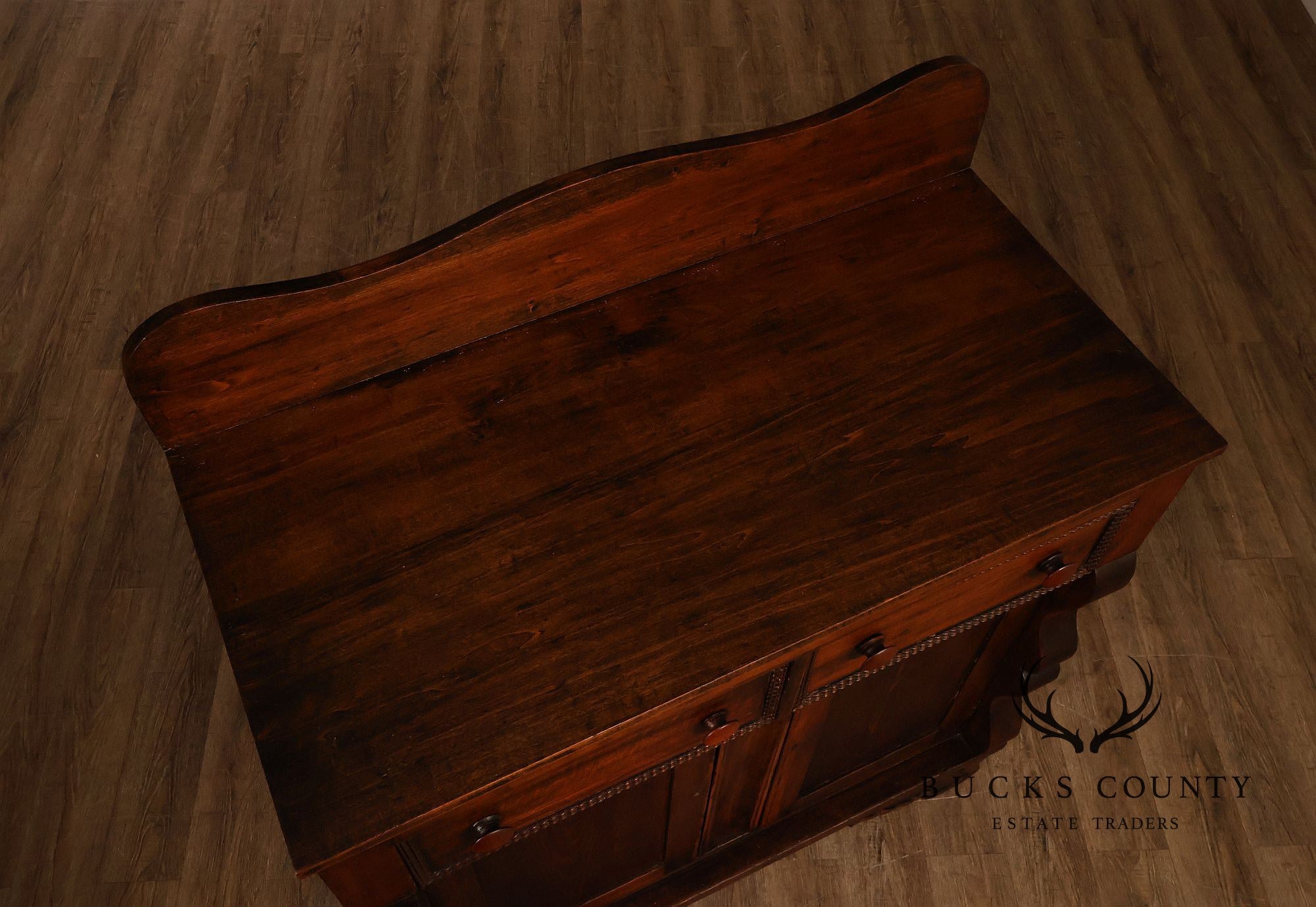 Antique American Empire Softwood Jelly Cupboard