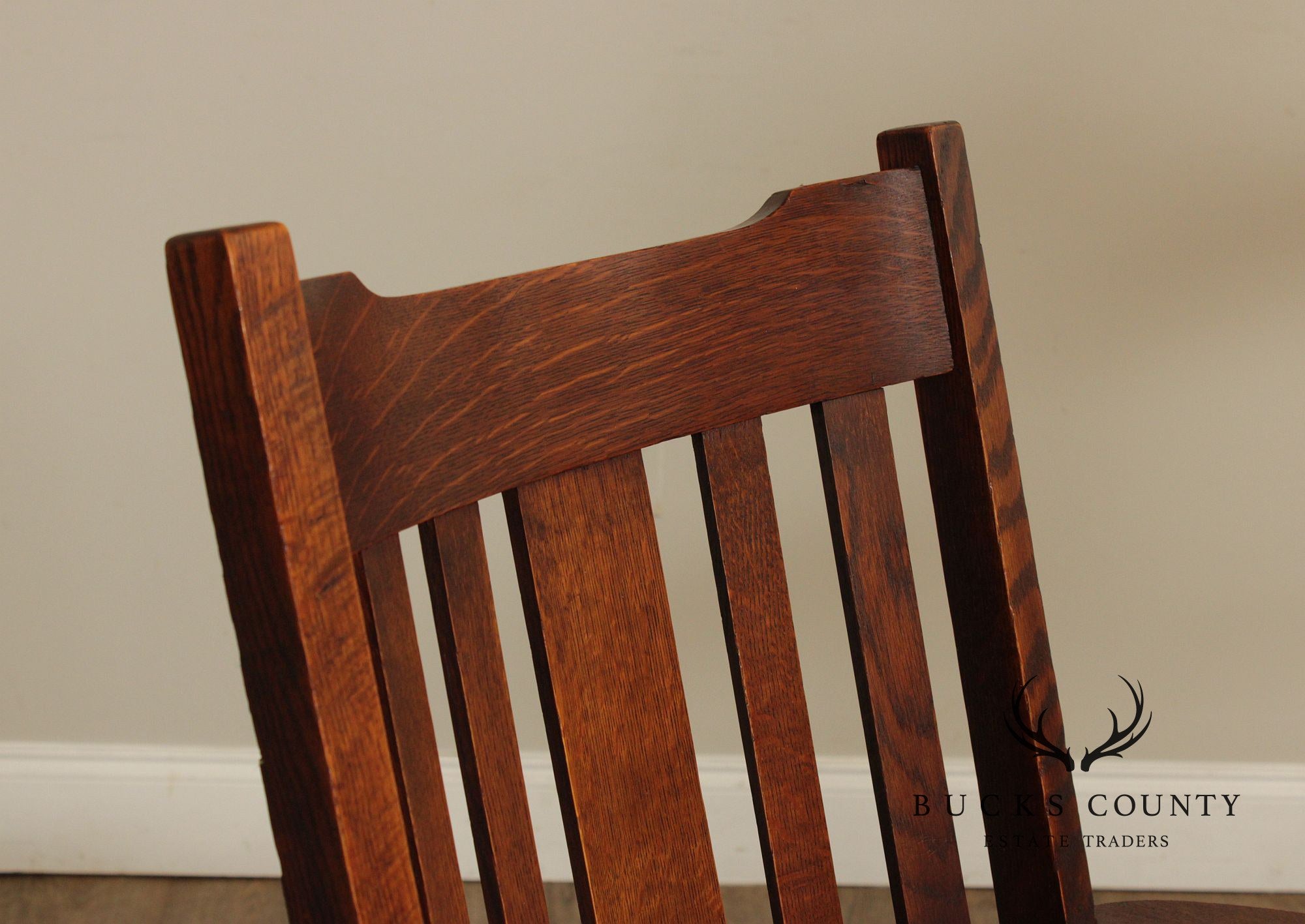 Antique Mission Oak Rocking Chair