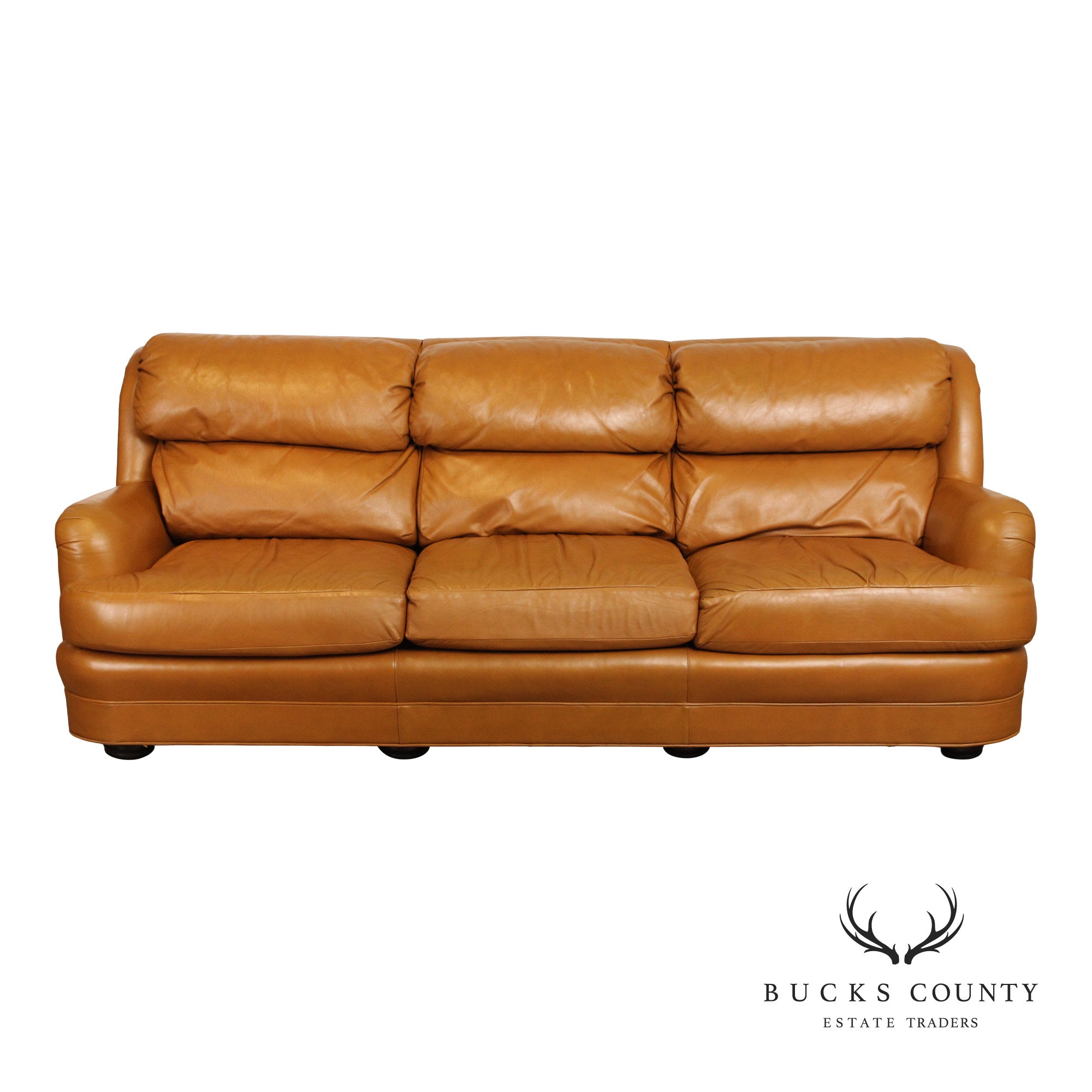 Classic Leather Inc. Vintage Three-Seat Sofa