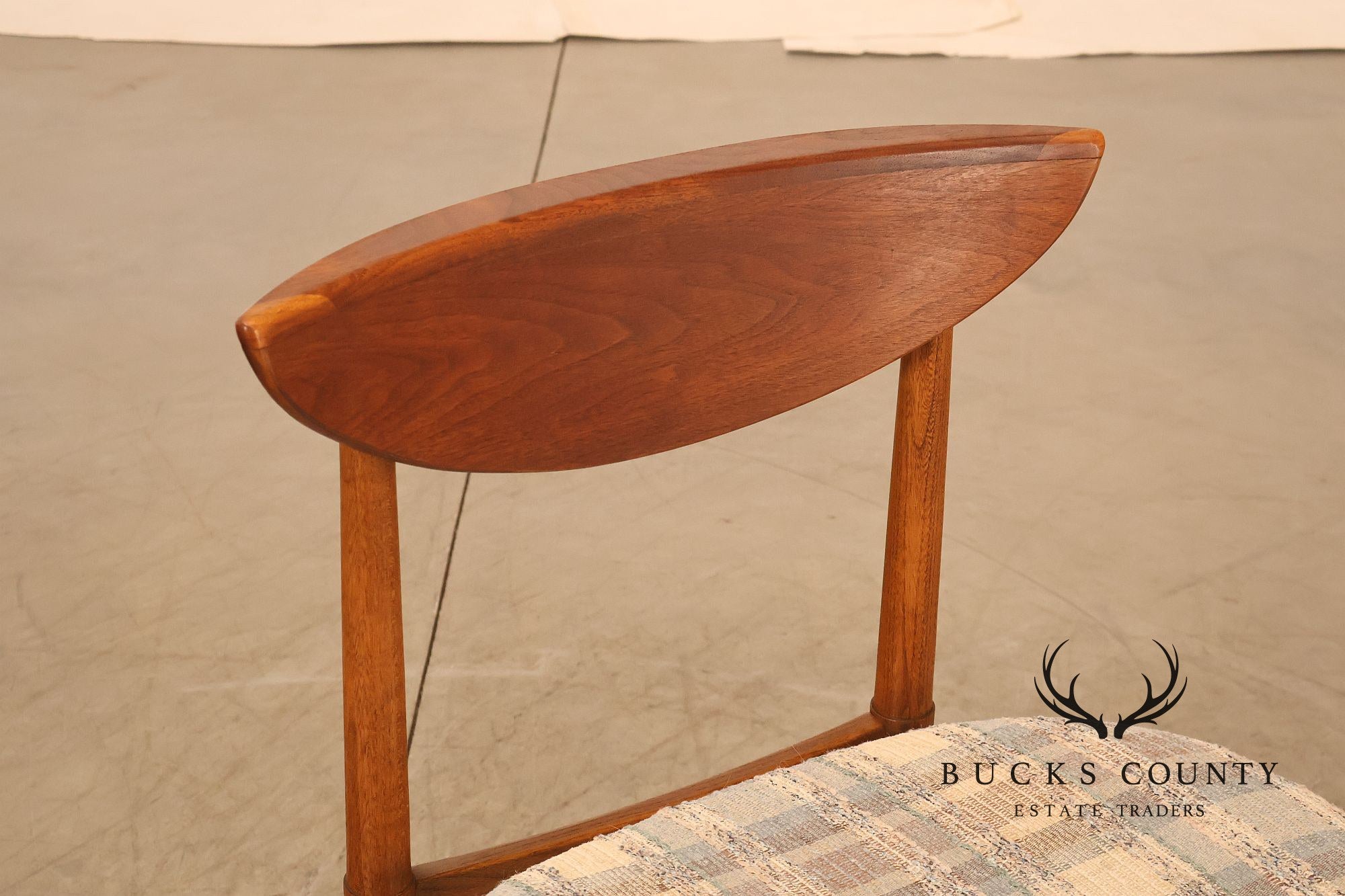 Lane Perception Mid Century Modern Walnut Side Chair