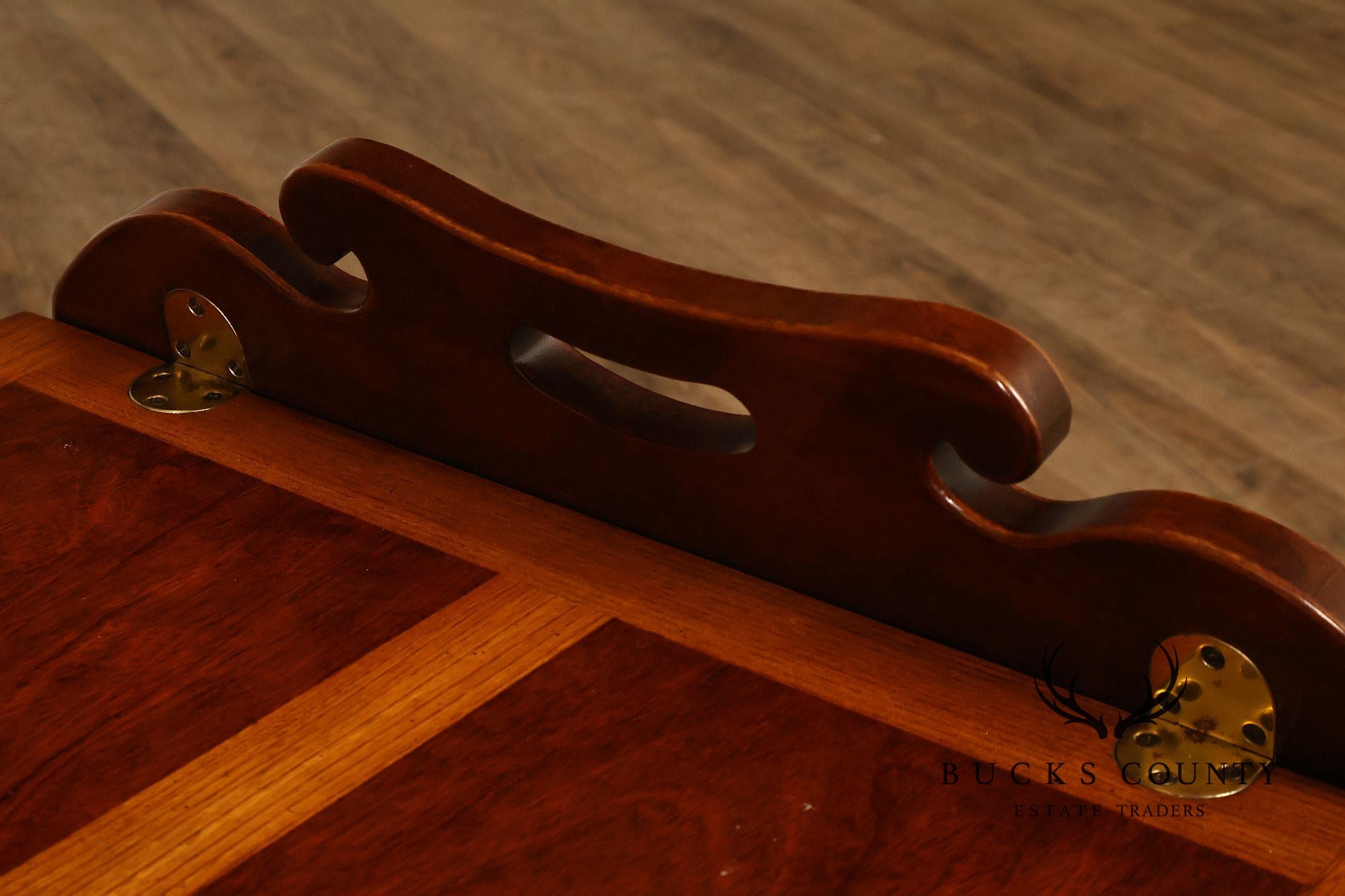 Chippendale Style Mahogany Butler's Tray Table