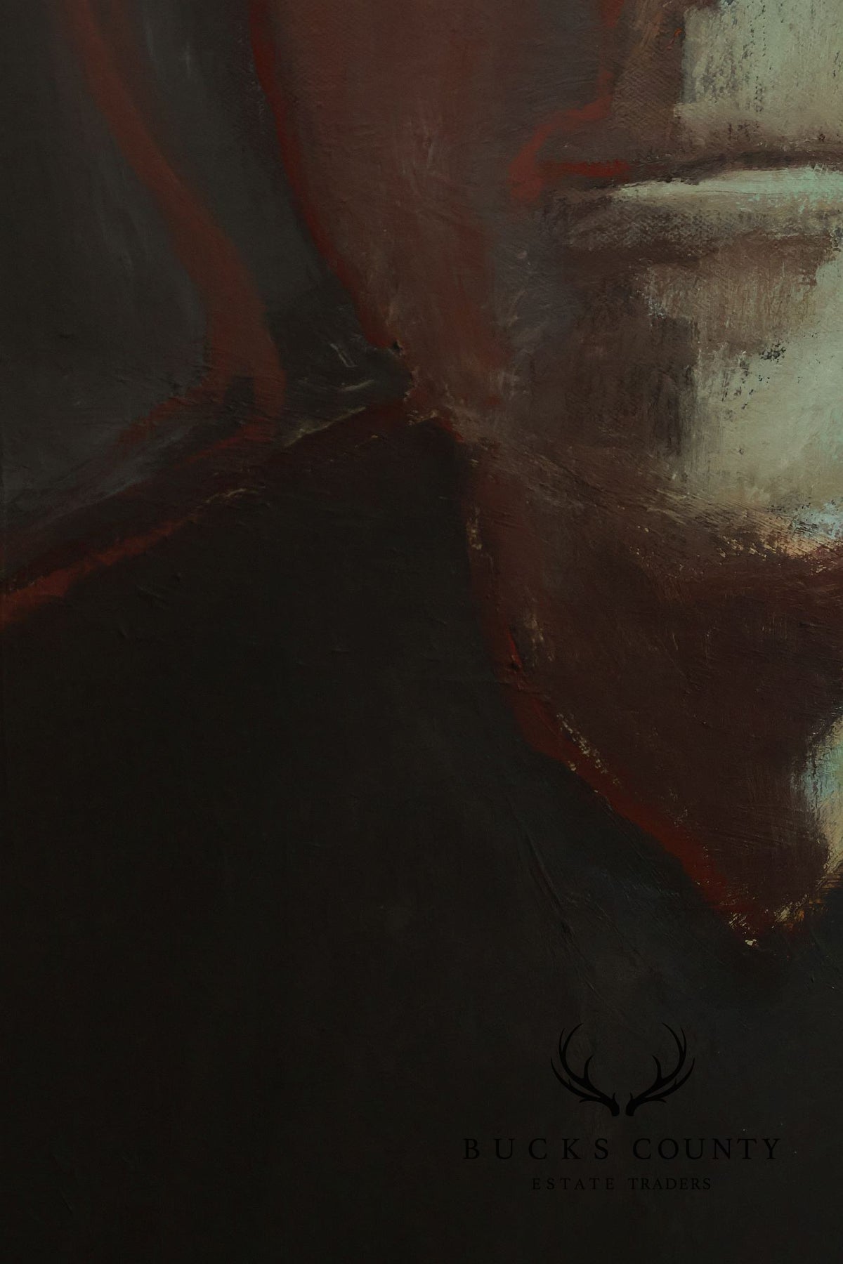 Anne Cooper Dobbins Oil Painting, 'The Engineer'