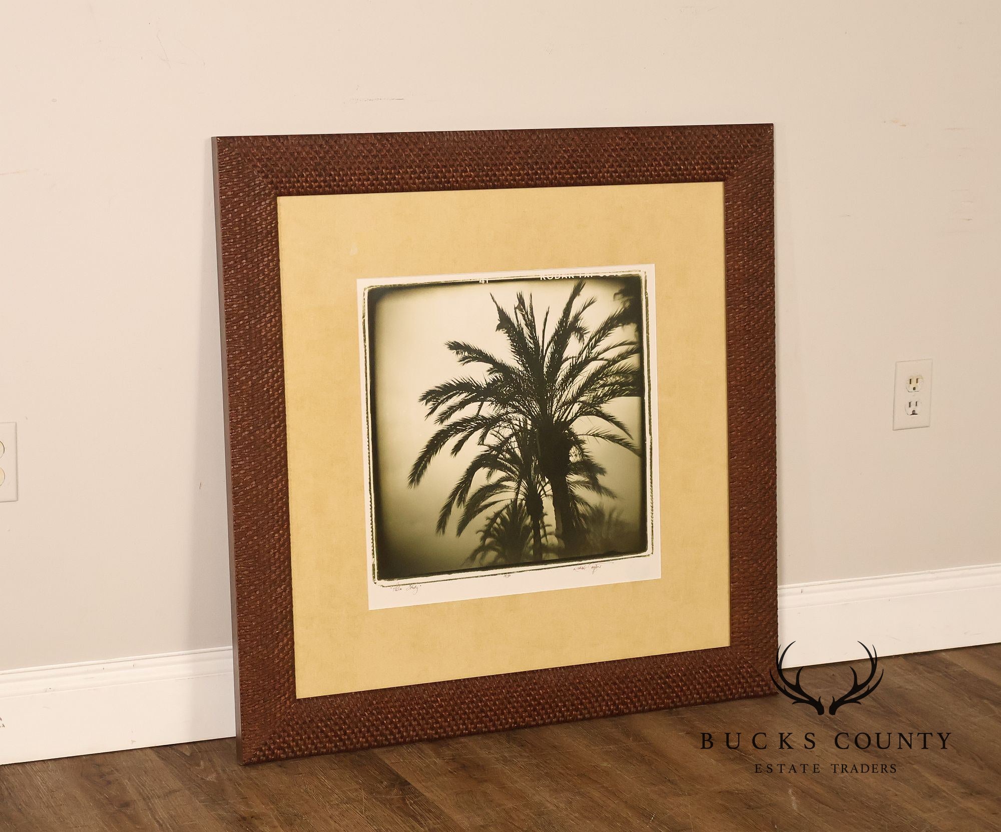 Michael Bryant Pair of Framed Photographs, 'Palm Study'