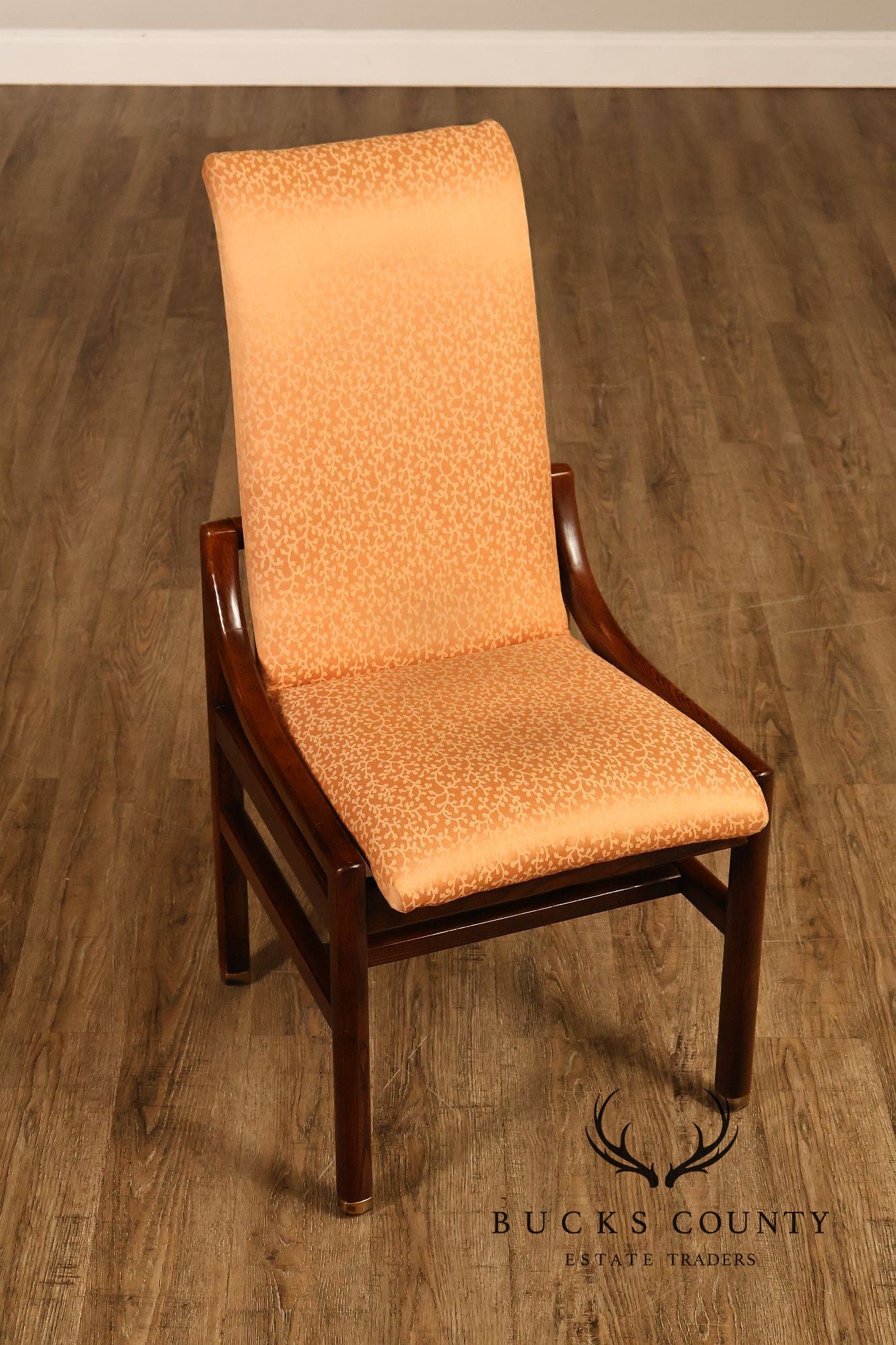 Henredon 'Scene One' Set of Six Oak Dining Chairs