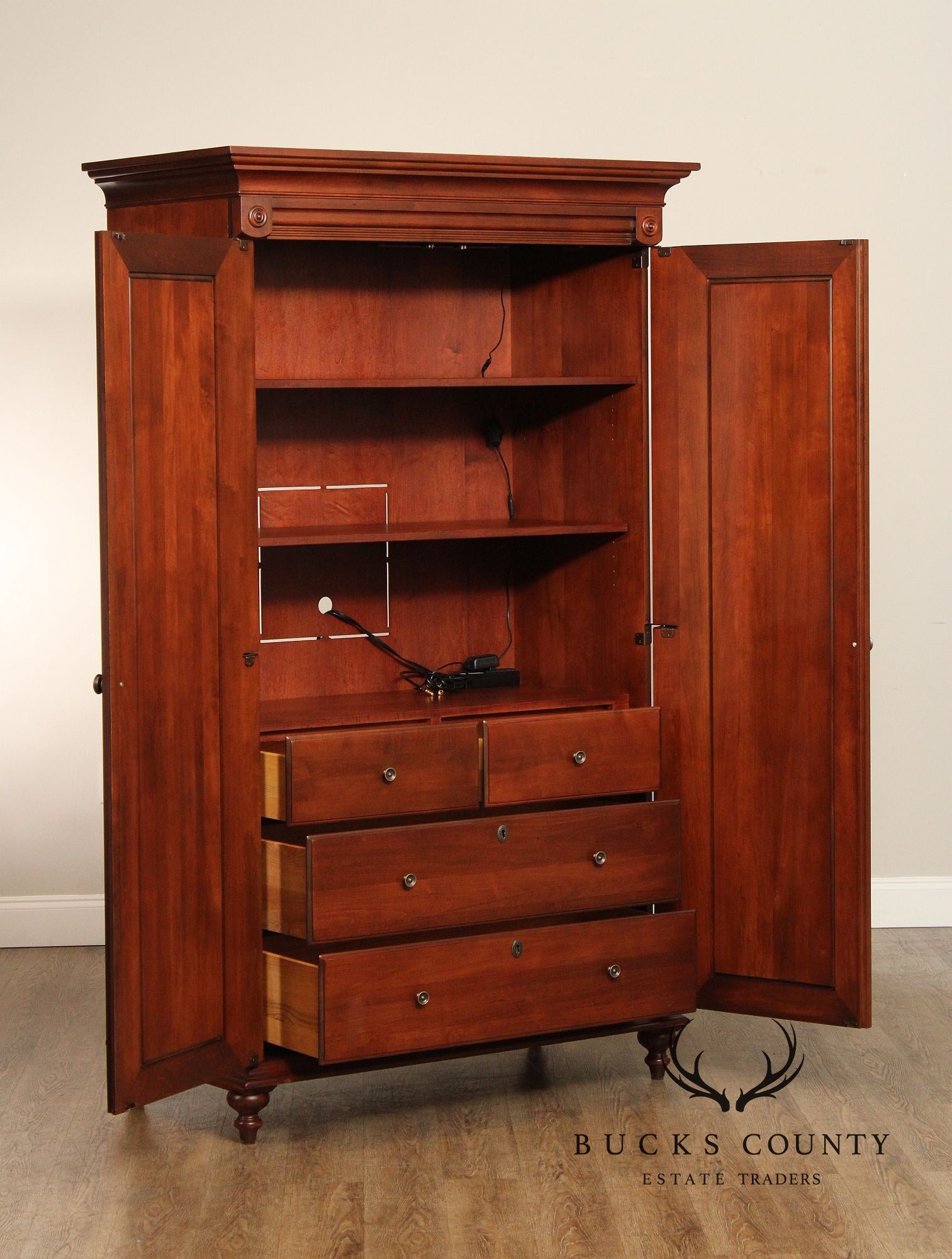 Durham Furniture 'Savile Row' Two-Door Armoire