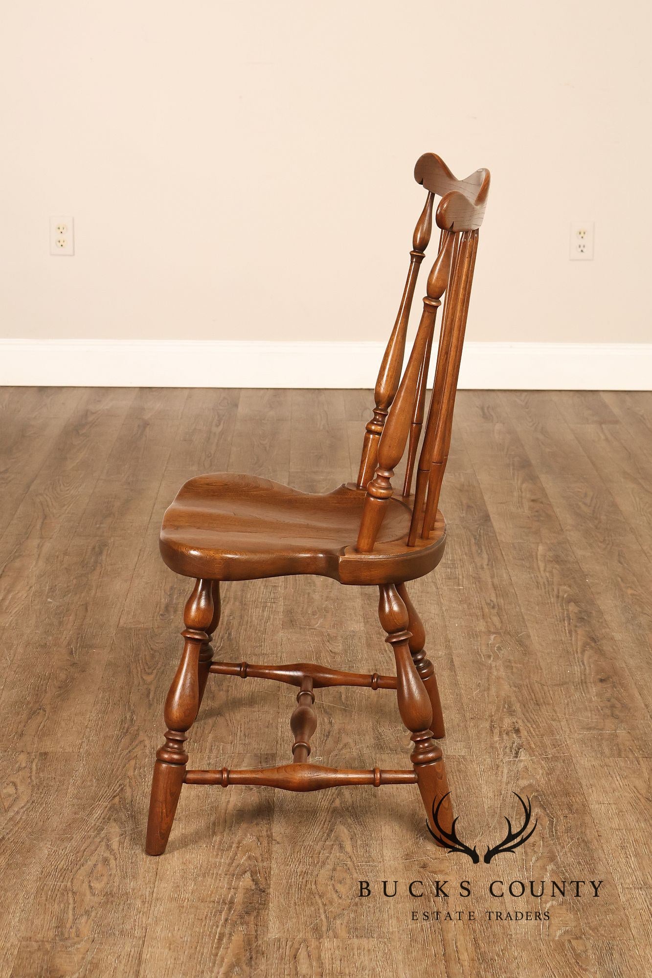 Harden Pair of Mixed Woods Windsor Side Dining Chairs