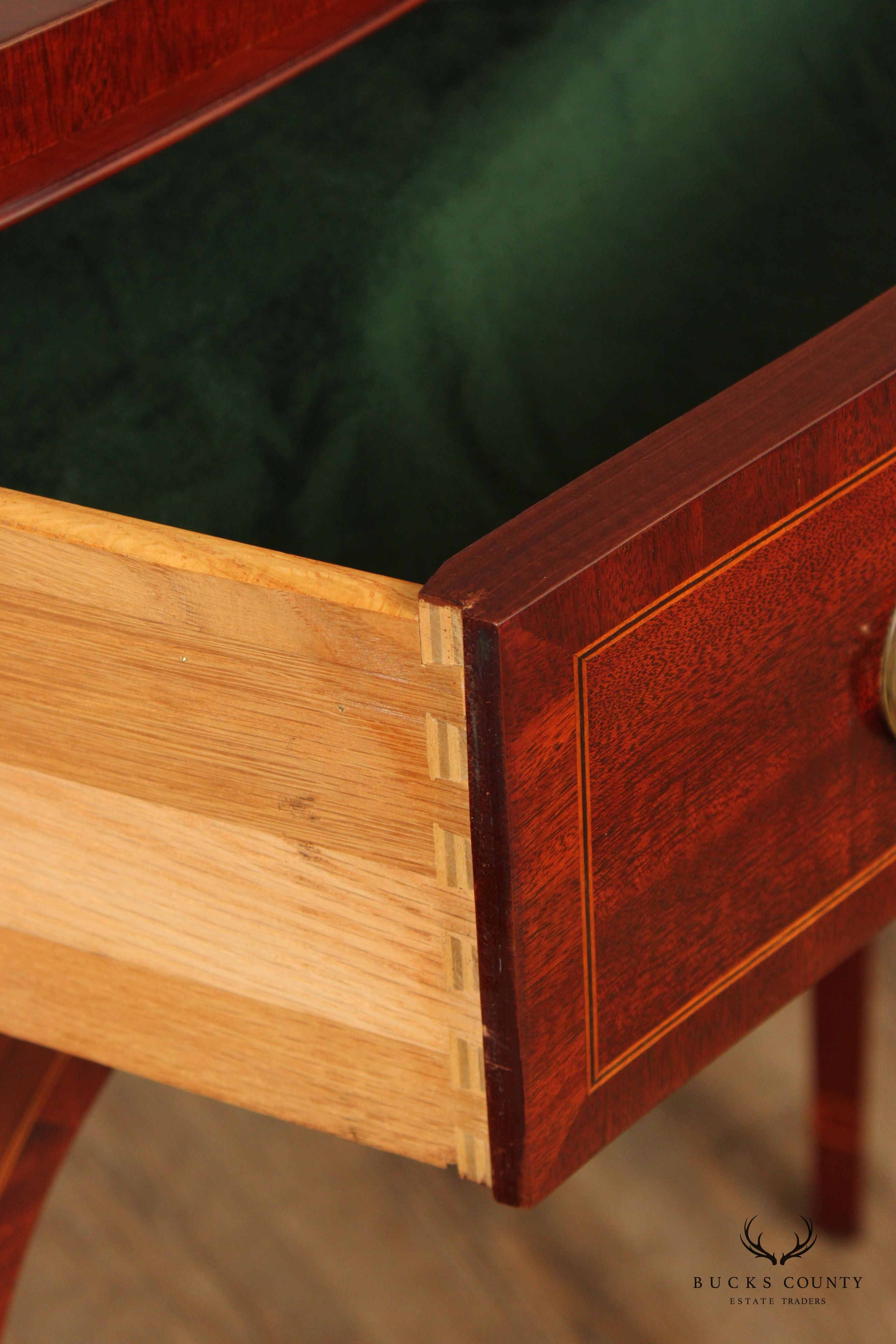 Baker Federal Style Mahogany Inlaid Sideboard