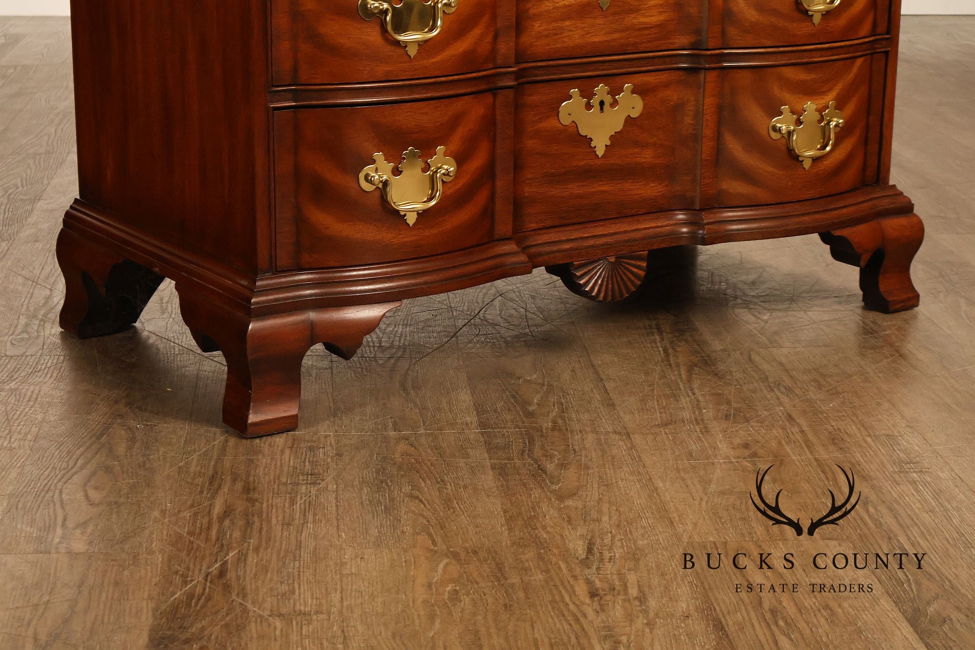Henkel Harris SPNEA Mahogany Blockfront Chest