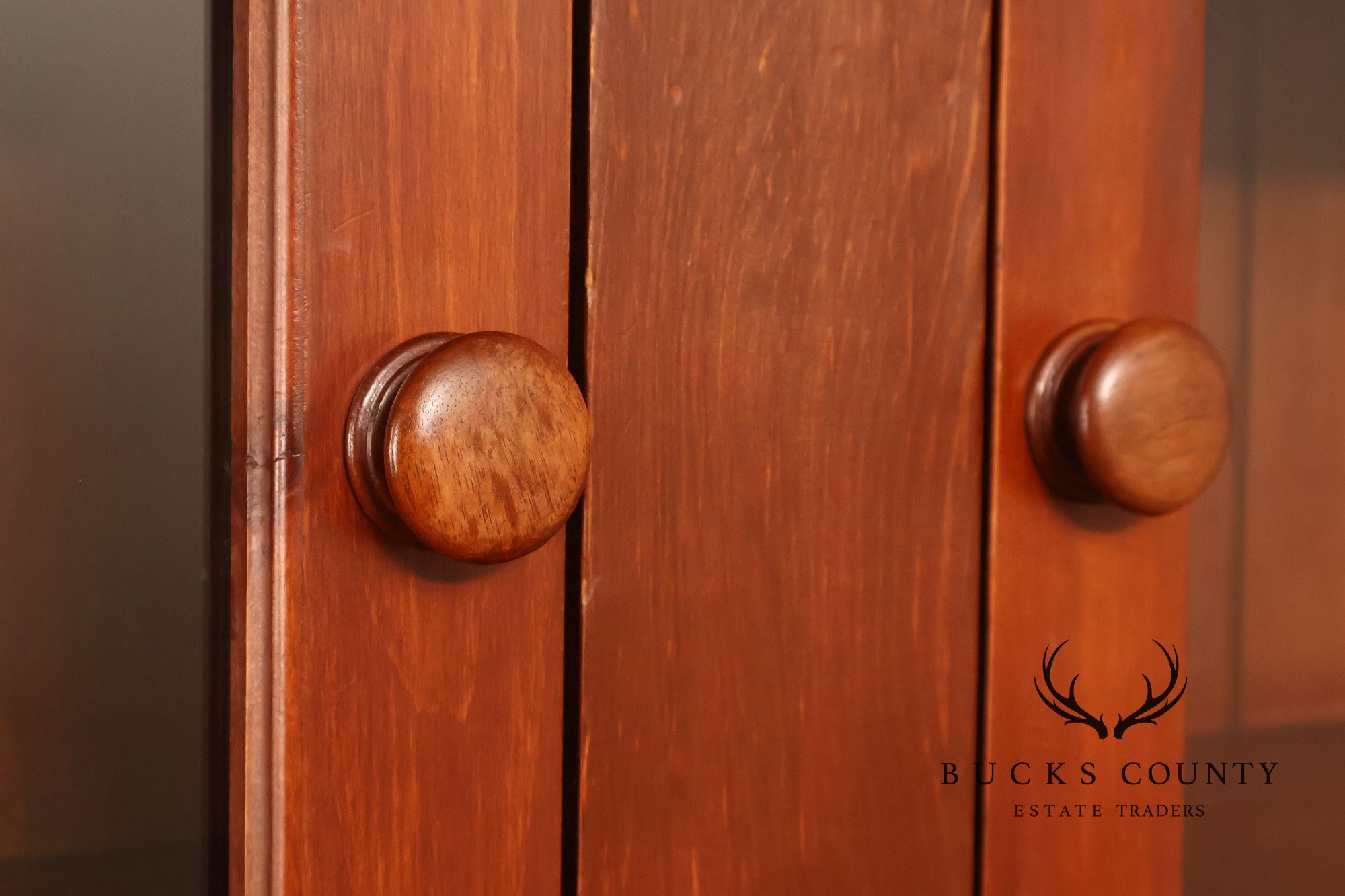 Custom Quality Farmhouse Pine Step Back Hutch