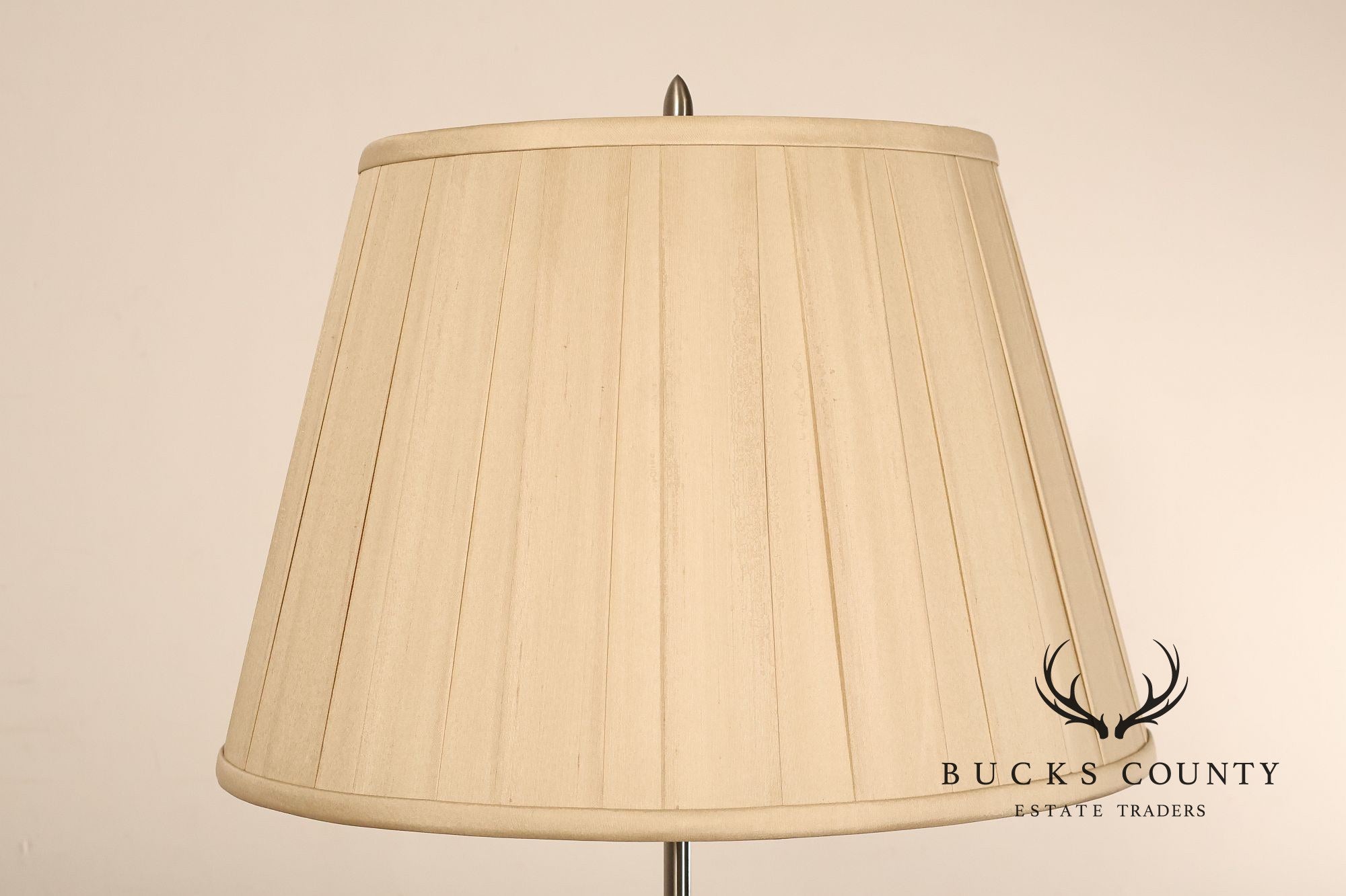 Restoration Hardware Adjustable Height Steel Floor Lamp