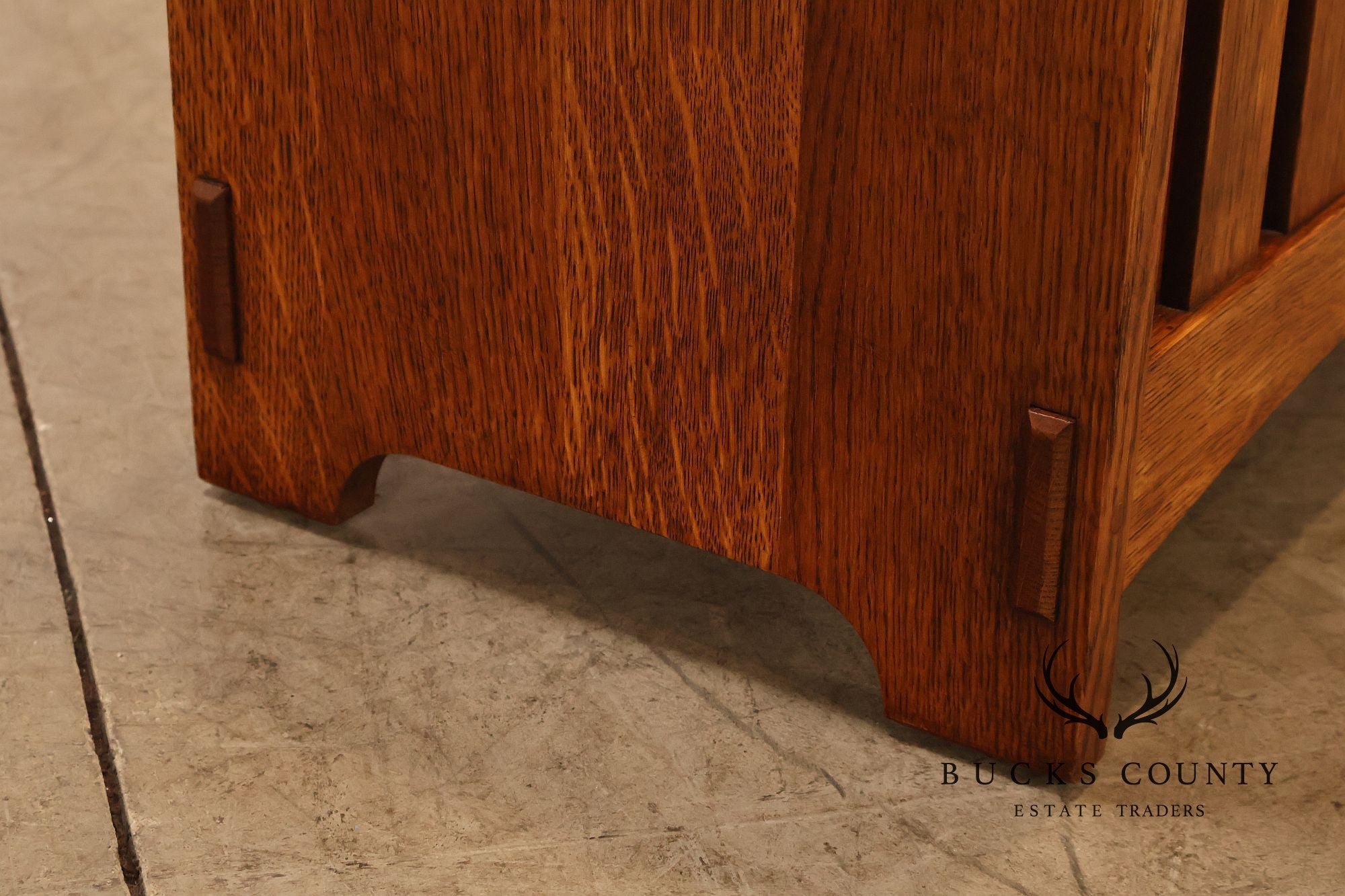 Stickley Mission Collection Oak Magazine Rack