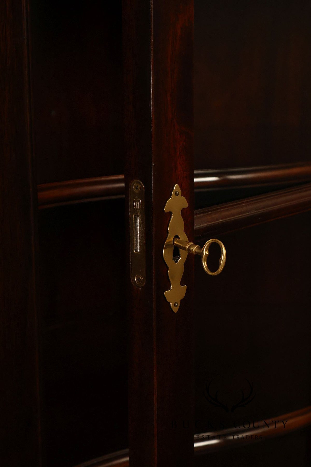Stickley Federal Style Mahogany Corner Cabinet