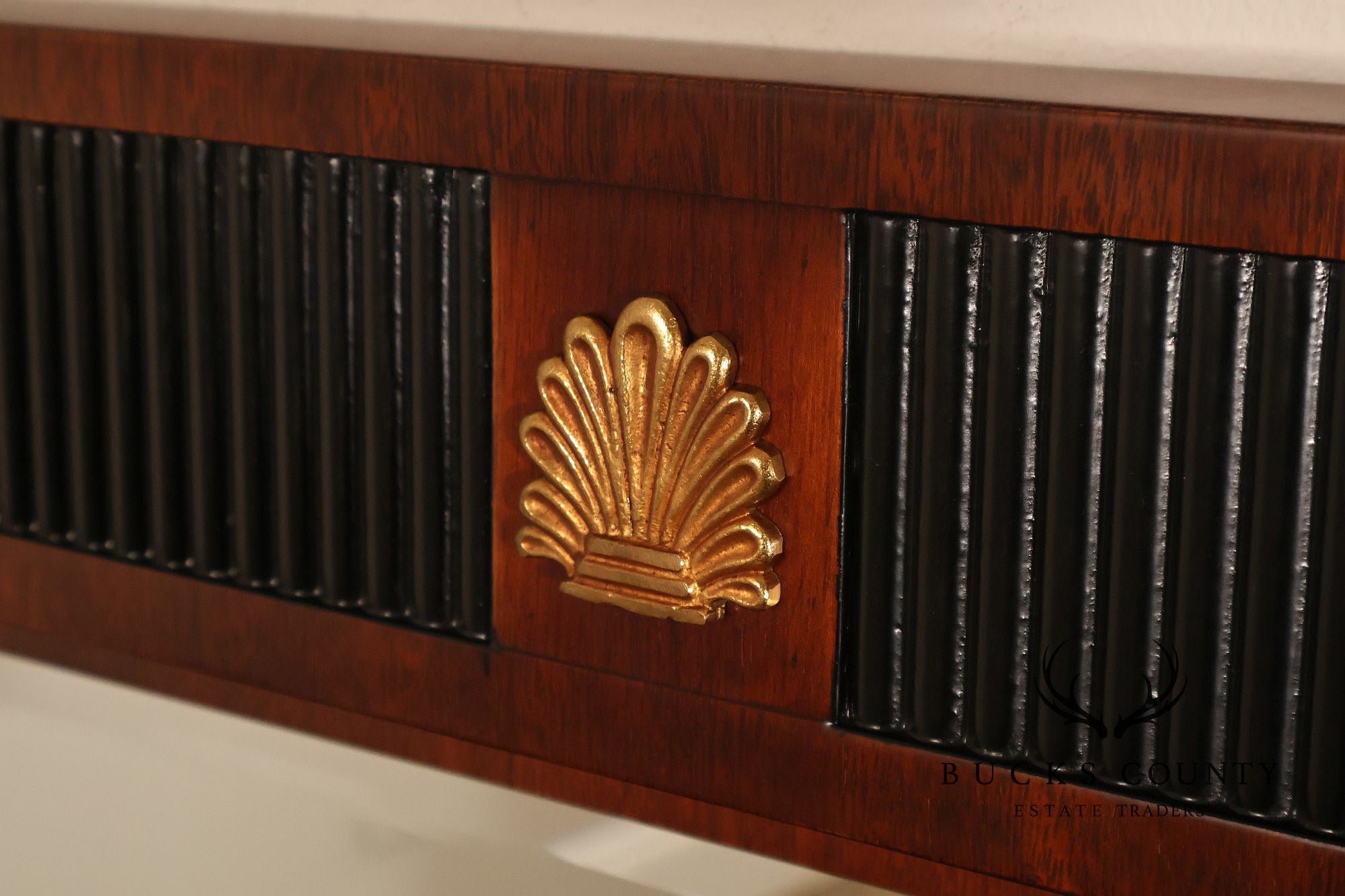 Mariner Fine Furniture Empire Style Mahogany Frame Wall Mirror