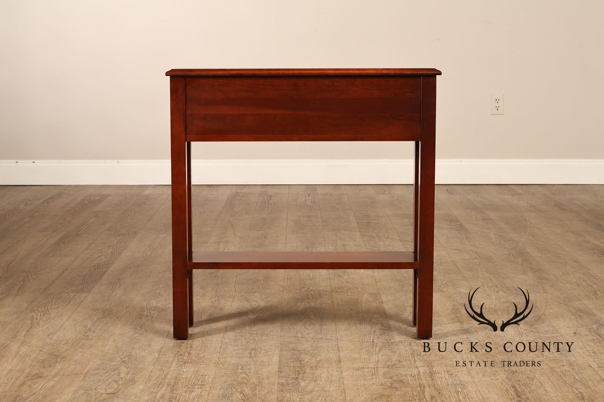 Chippendale Style Narrow One Drawer Small Console Table