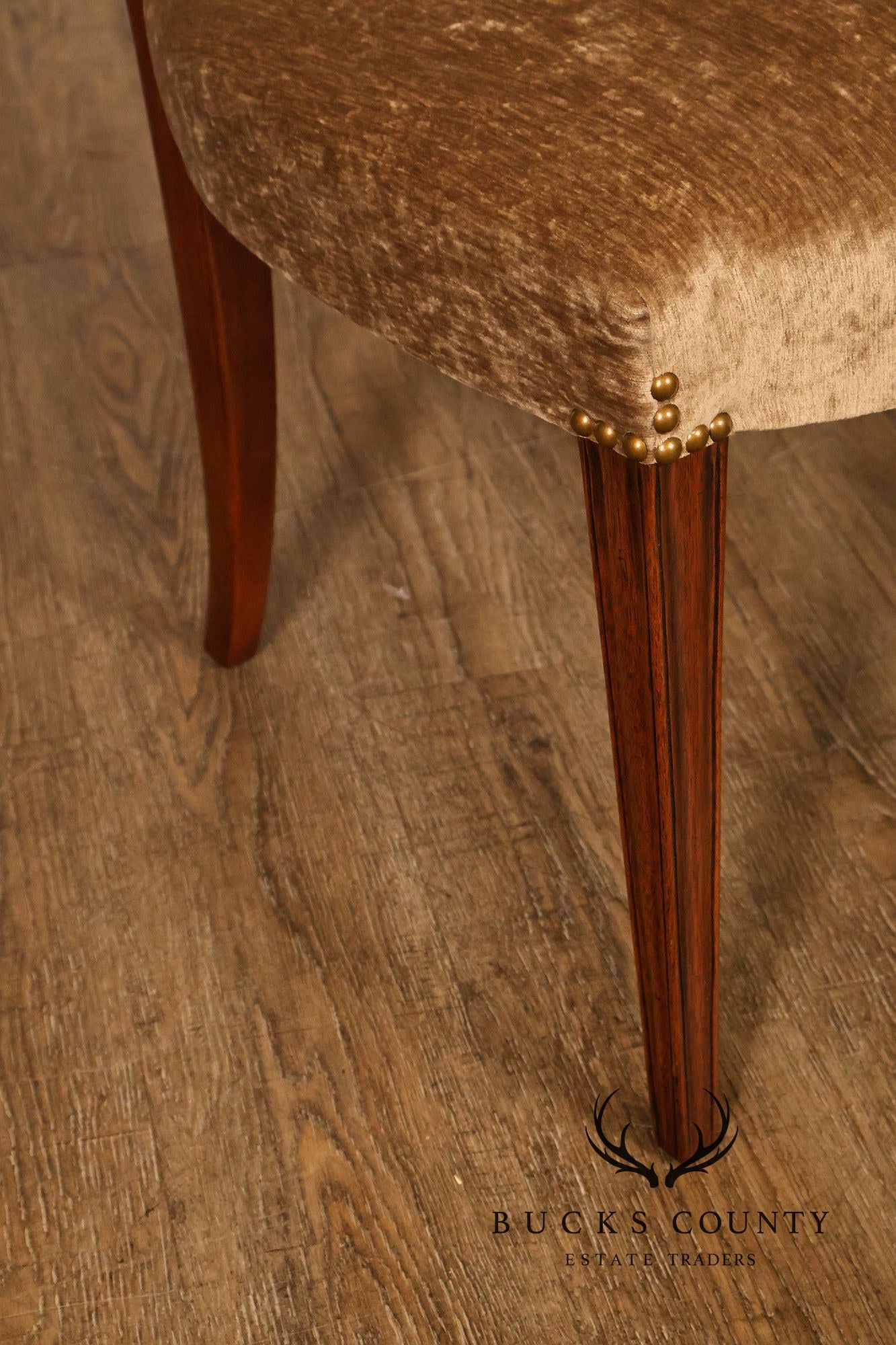 Karges Federal Style Set of Eight Mahogany Dining Chairs