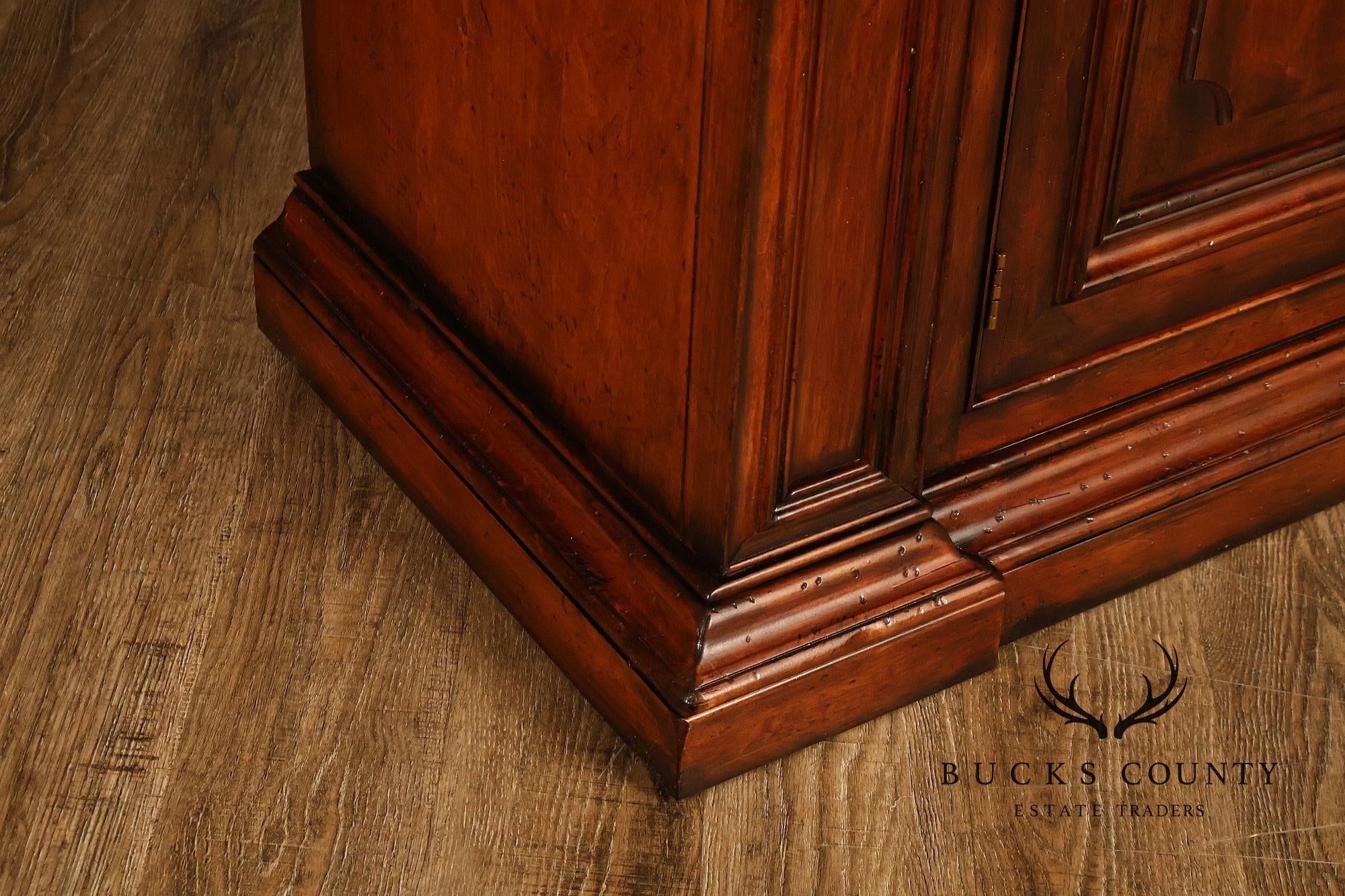 Henredon Monumental Rococo Style Carved Open Bookcase