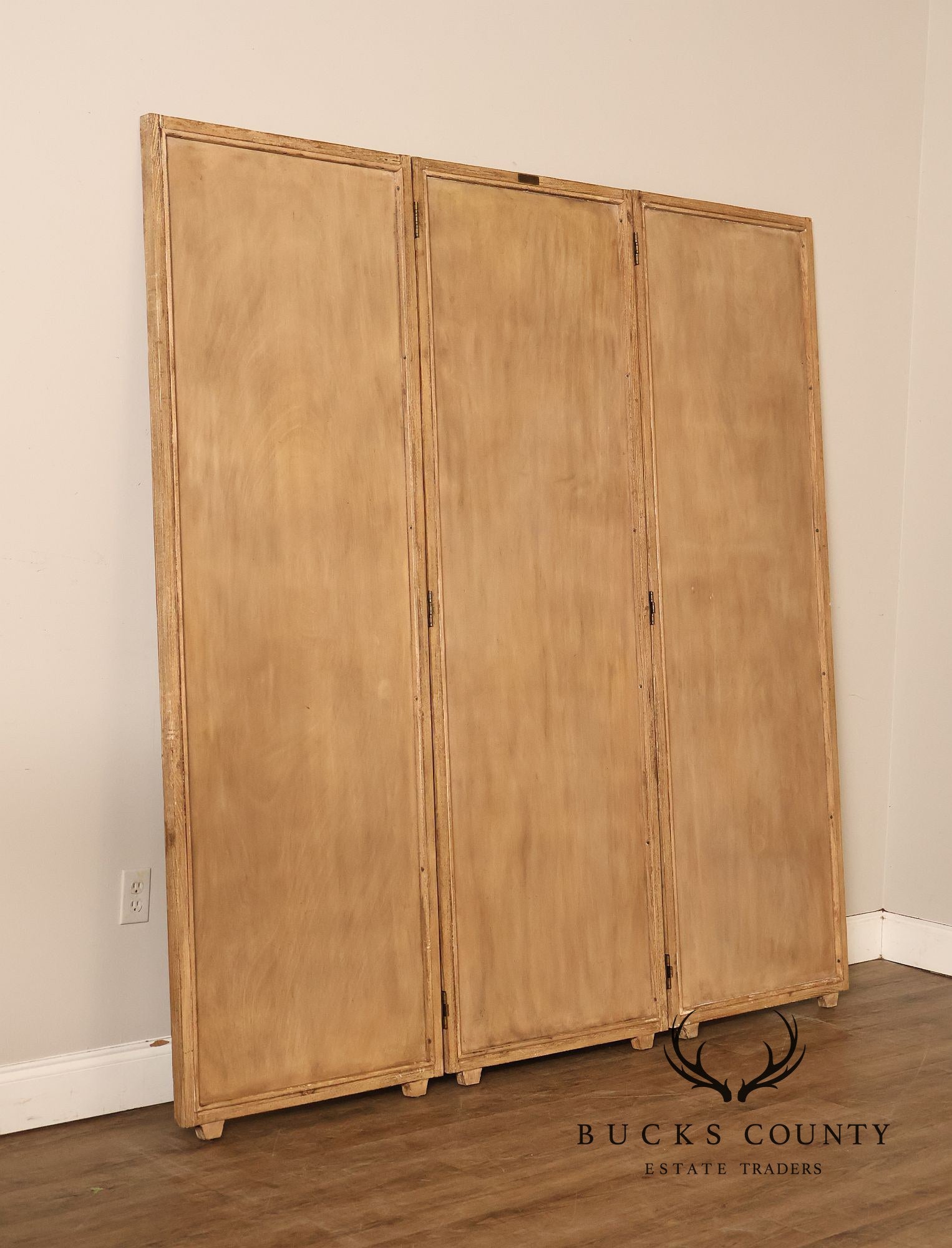 Restoration Hardware Three-Panel Mirrored Room Divider