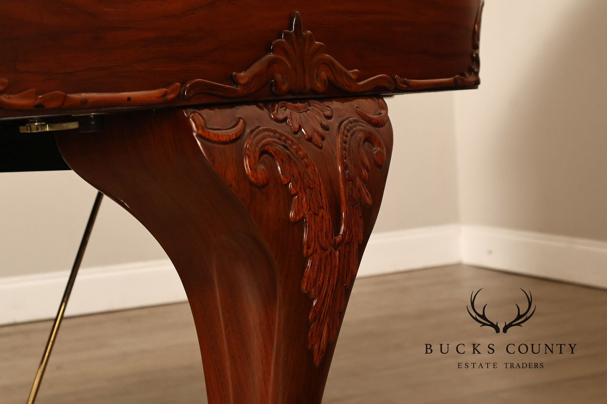 Otto Altenburg Rosewood Baby Grand Piano With Matching Duet Bench