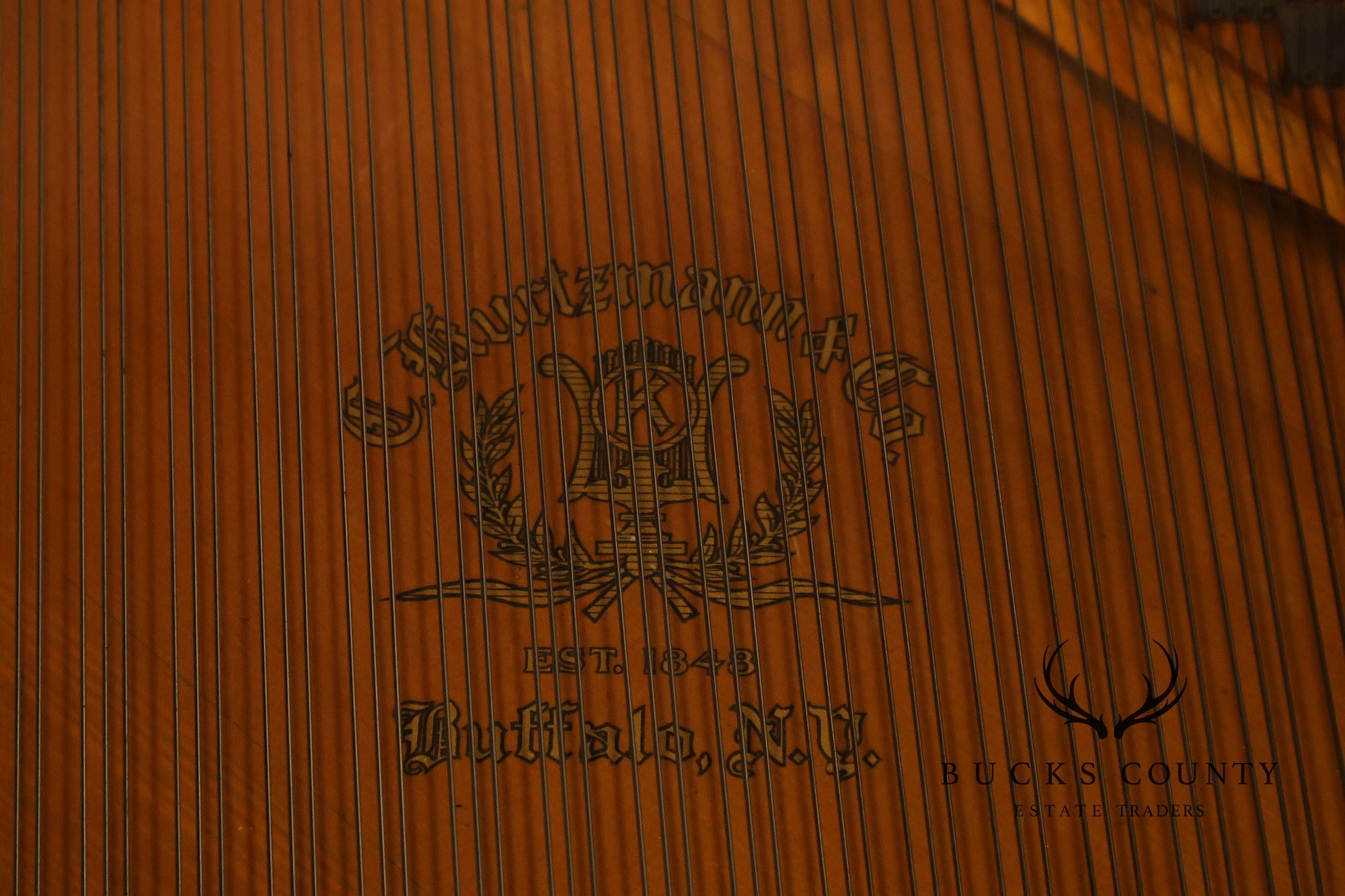 Kurtzman Ebonized Grand Piano And Duet Bench