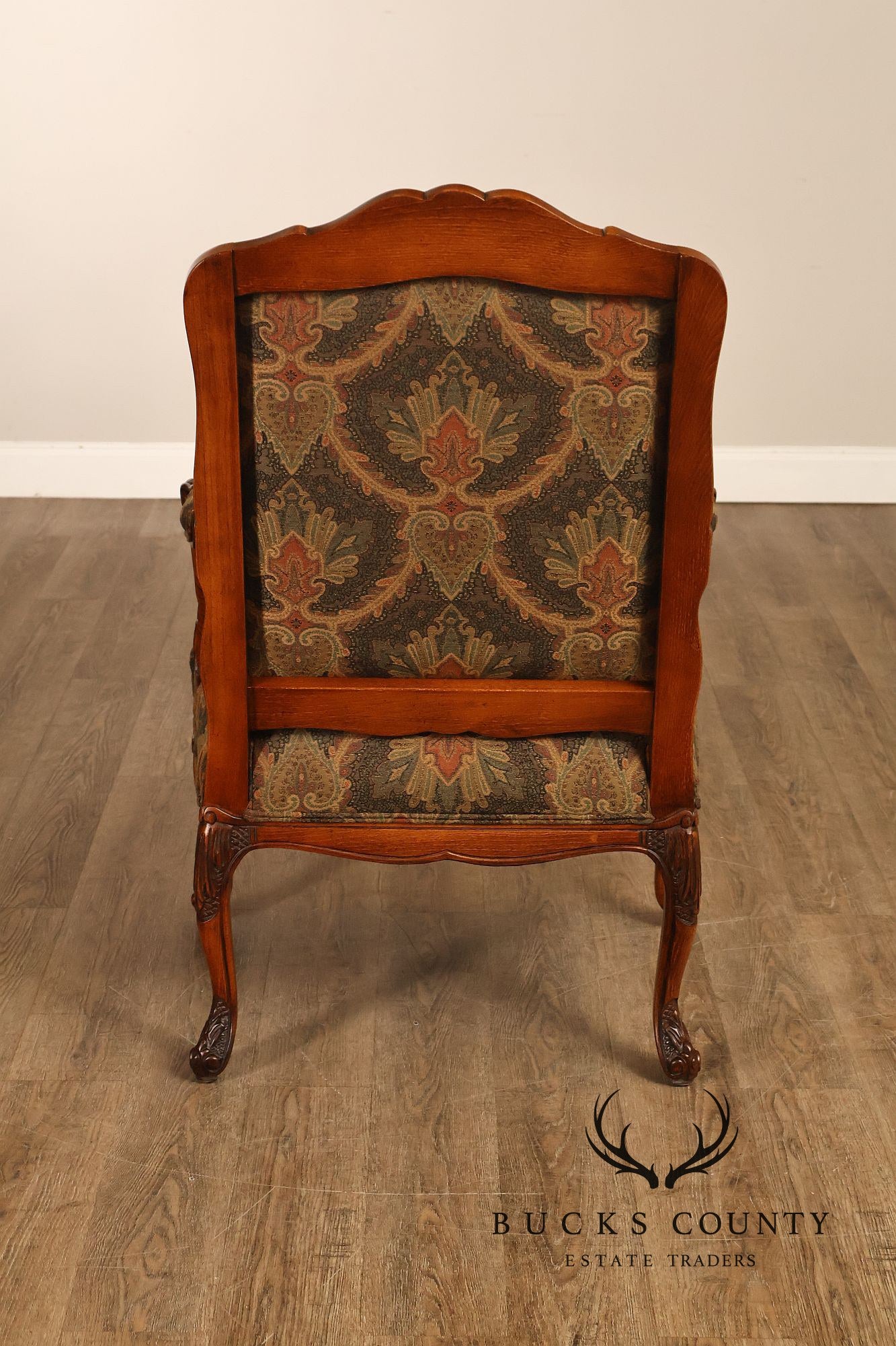 Woodmark Originals Italian Rococo Style Pair of Armchairs