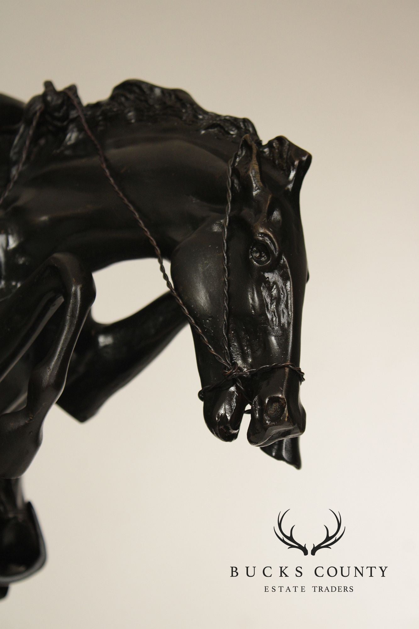 Frederic Remington Bronze Statue, 'Bronco Buster'