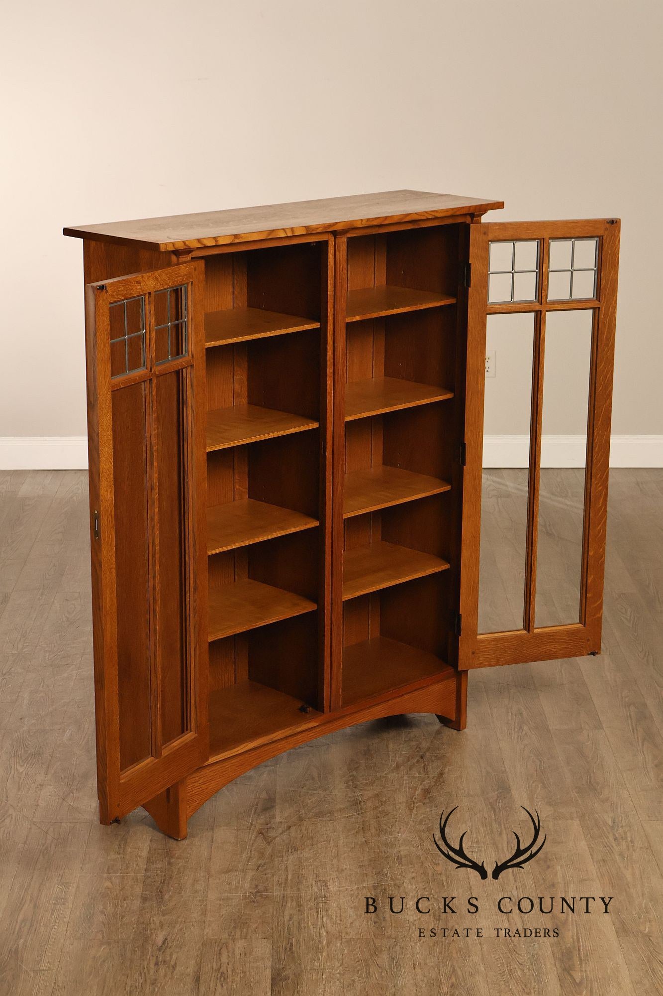 Stickley Mission Collection Harvey Ellis Oak Bookcase